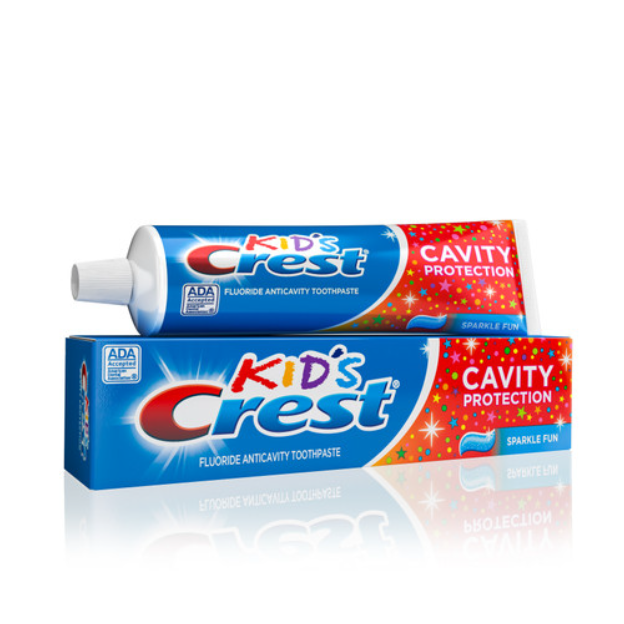 P&G - Crest Kids 2+ Cavity Protection Toothpaste, Sparkle Fun flavor, 4.6 oz tube, 24/cs (Old #s 80297321, 80293022)
