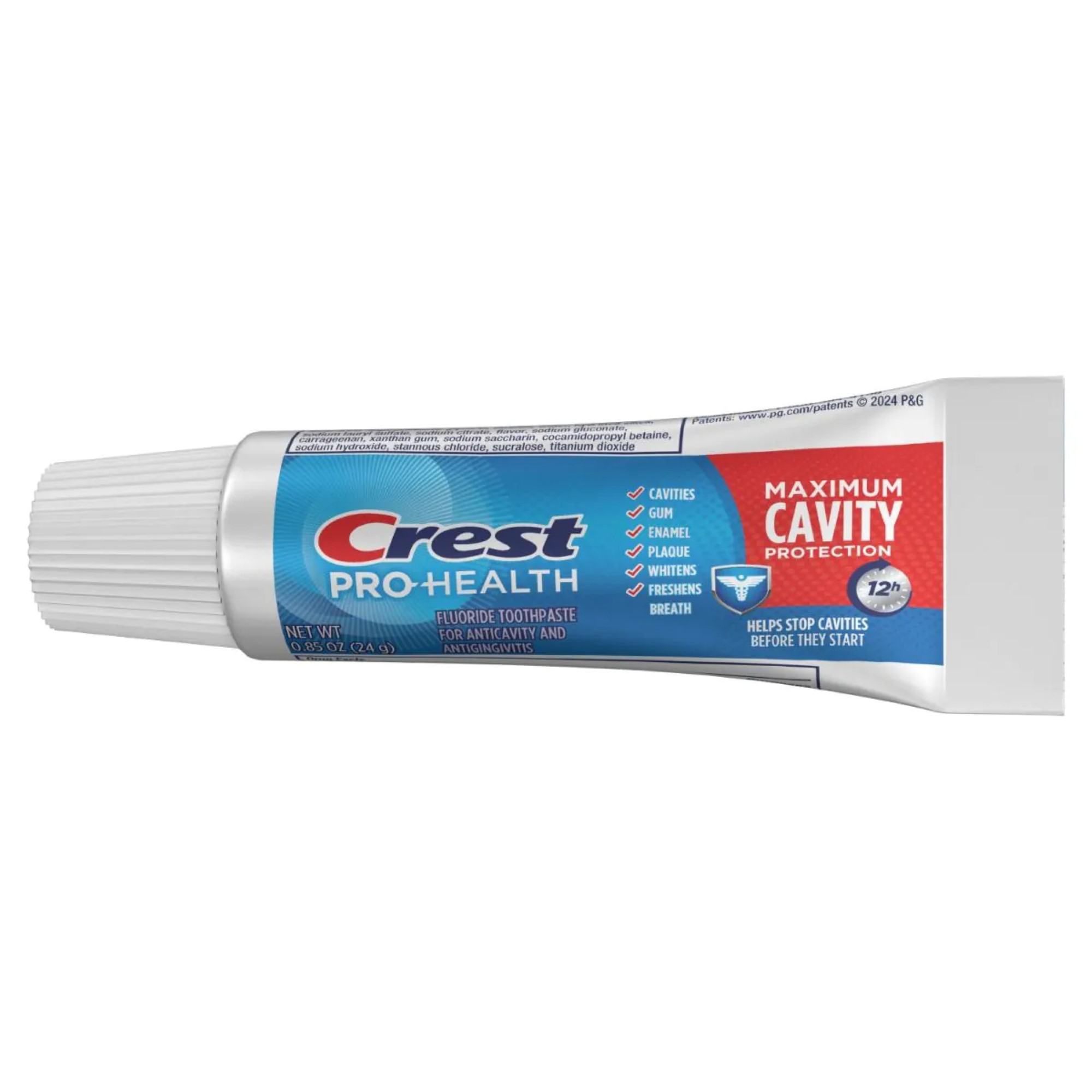 P&G - Crest PH Maximum Cavity Protection Toothpaste, 0.85 oz Tube, 72/cs