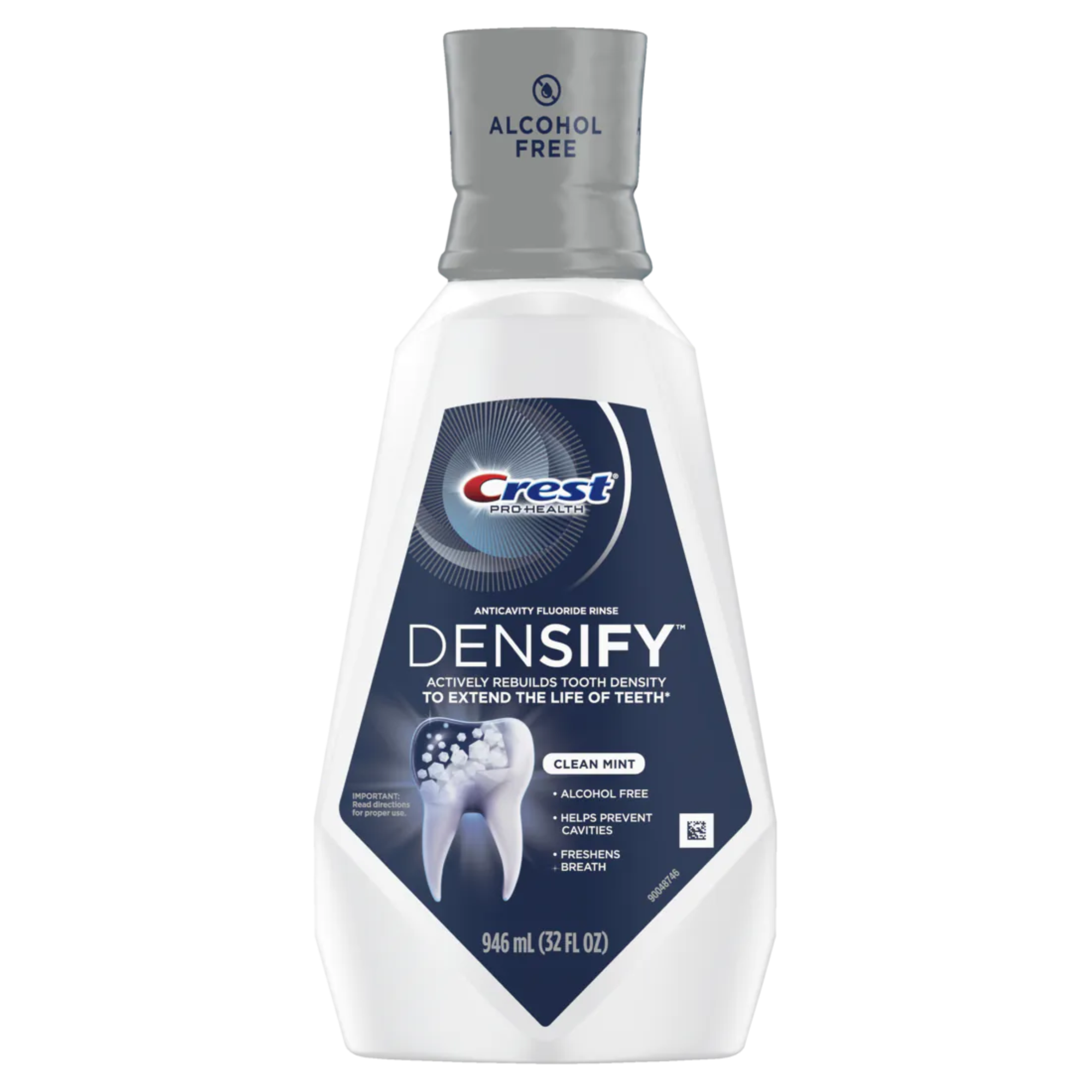 P&G - Crest PH Densify Mouthwash, 946 mL, Clean Mint flavor, 6/cs