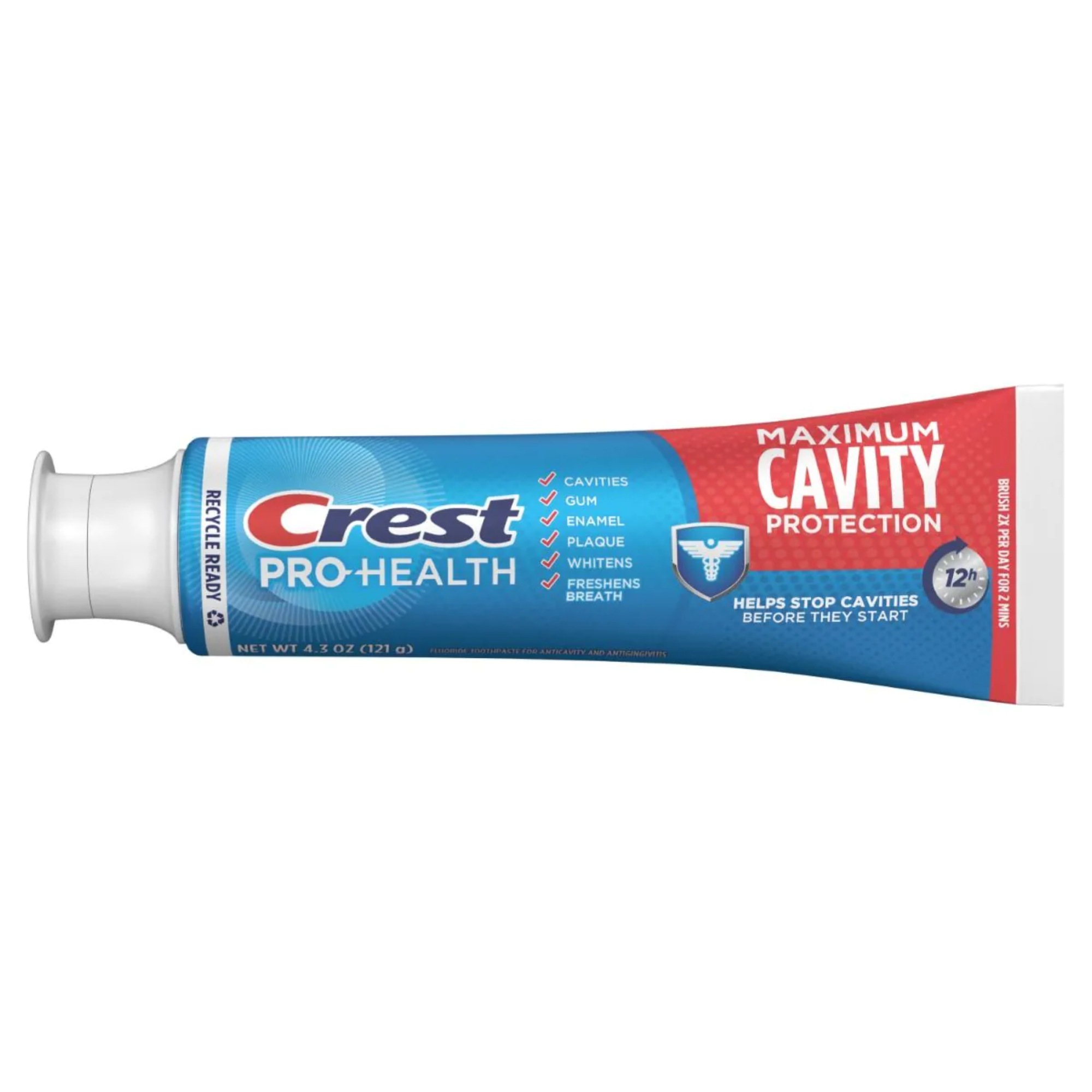 P&G - Crest PH Maximum Cavity Protection Toothpaste, 4.3 oz Tube, 24/cs