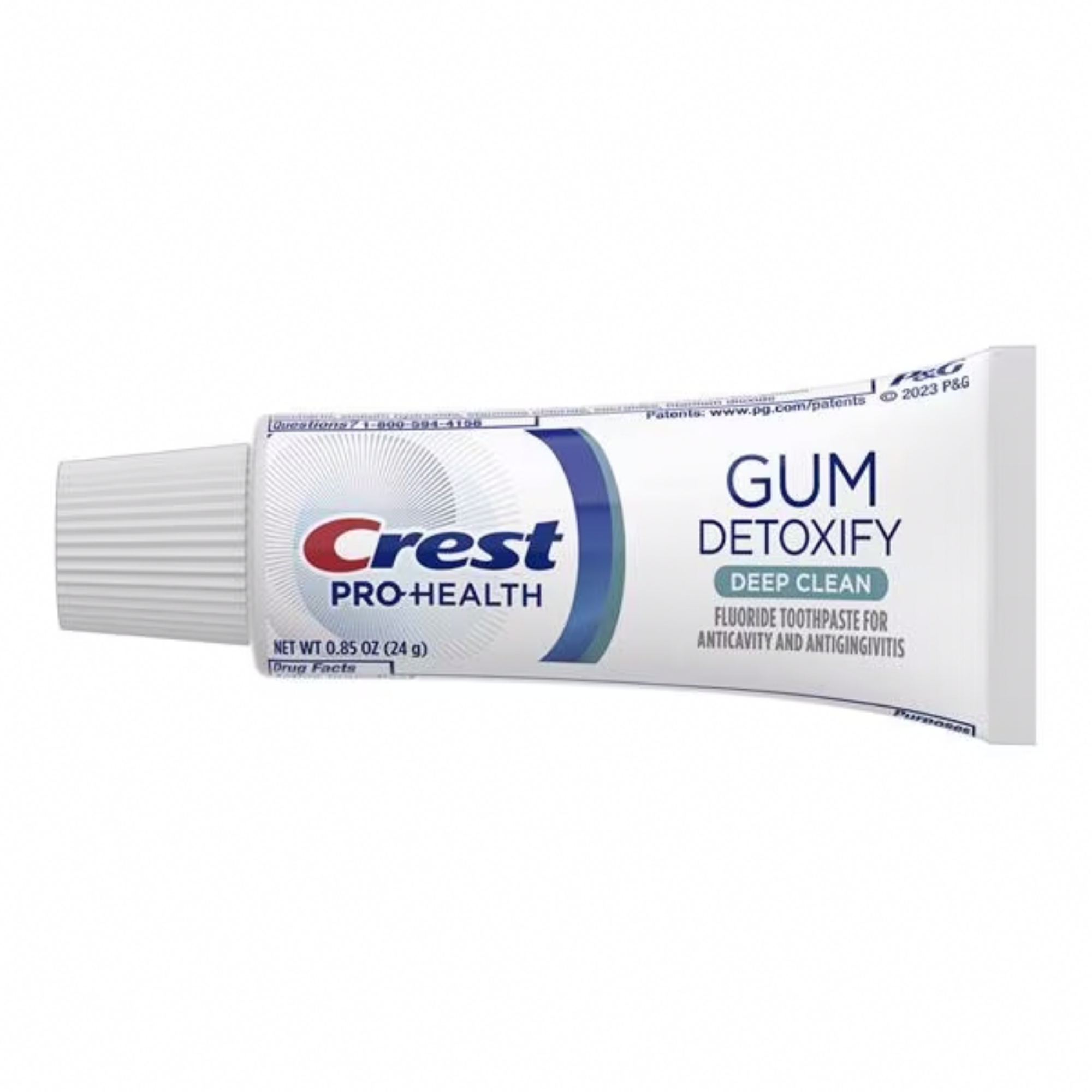 P&G - Crest PRO-HEALTH Gum Detoxify Toothpaste, 0.85 oz Tube, 72/cs (Old # 80357585)