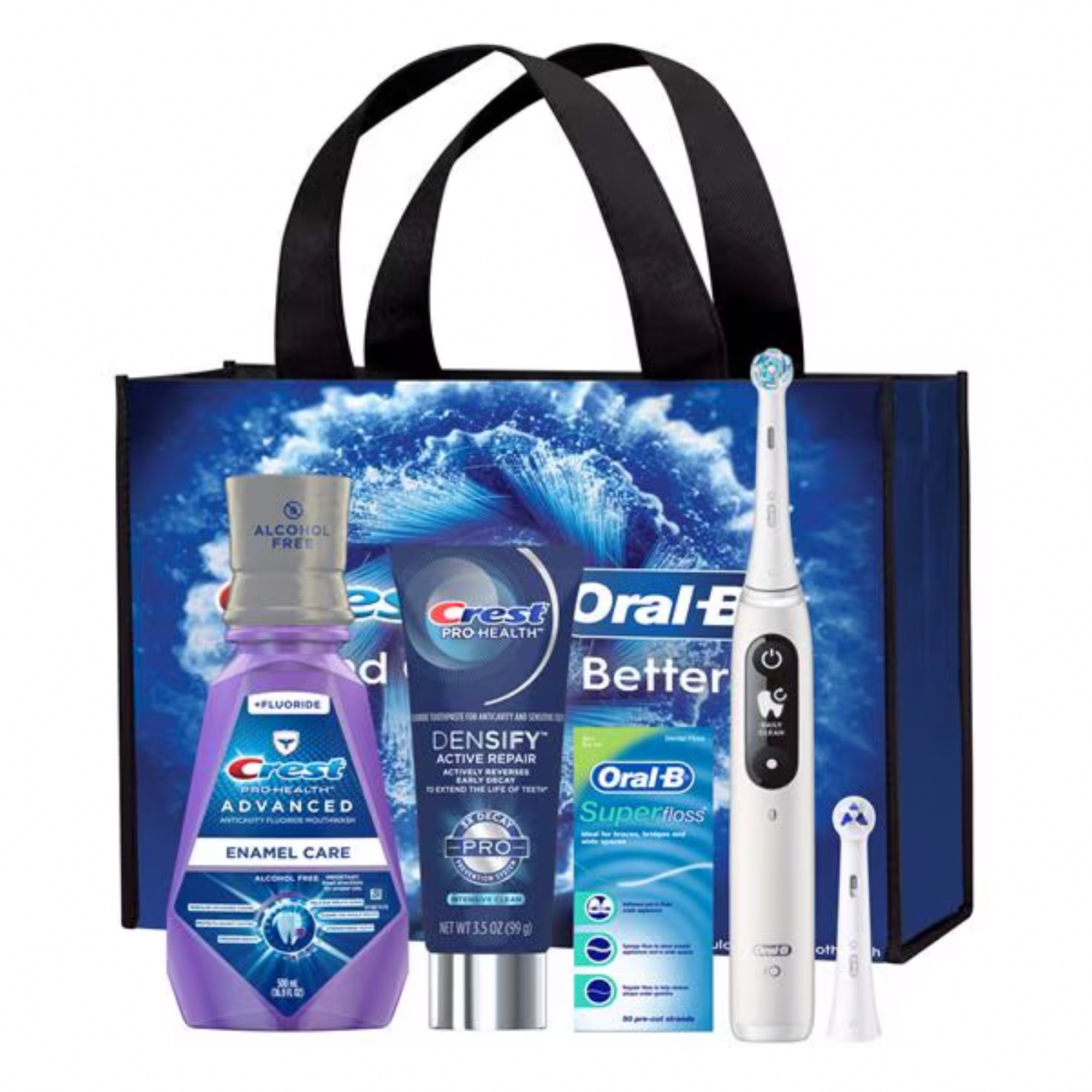 P&G IO ORTHO ESSENTIALS SYSTEM ELECTRIC TOOTHBRUSH BUNDLE