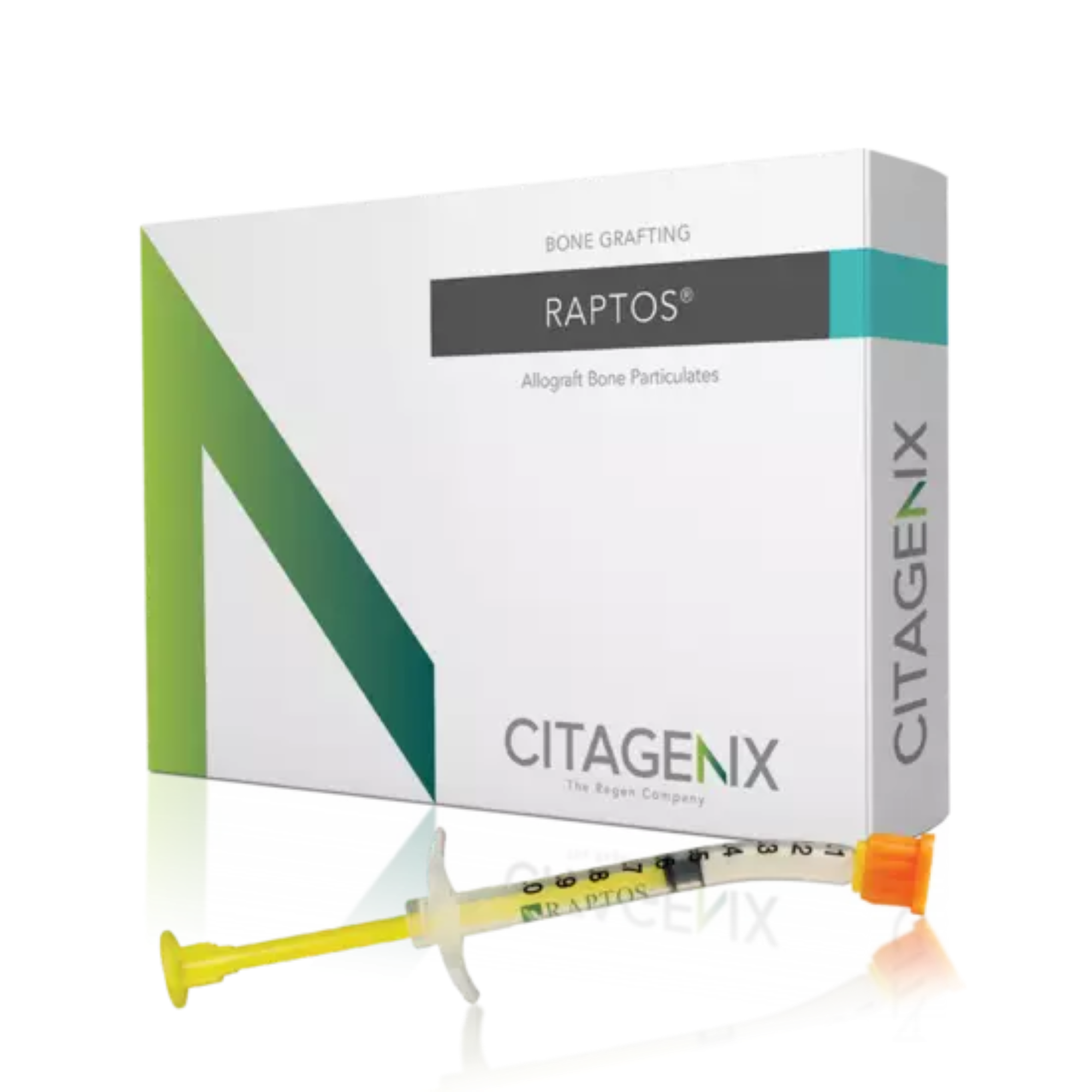 Citagenix - Allograft Particulates - Raptos .5cc Cancellous allograft .20-.85mm syringe