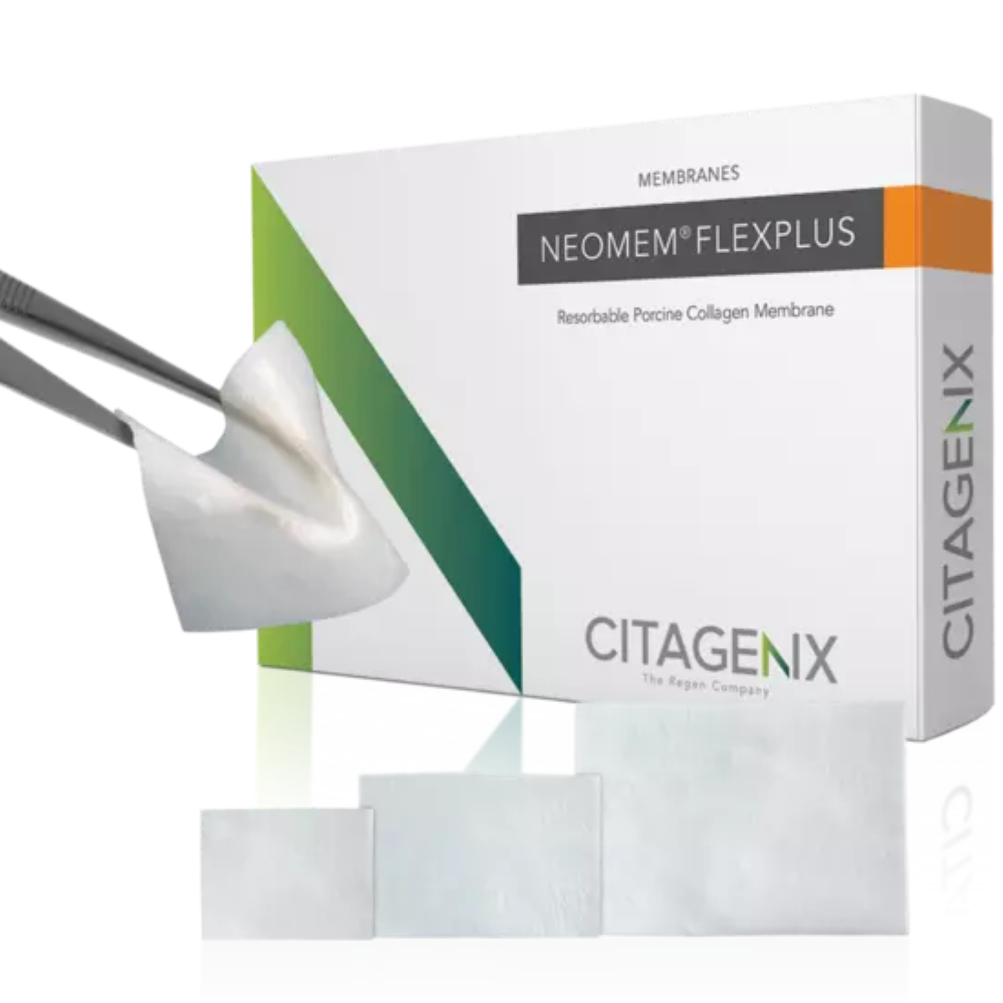 Citagenix - Membrane Porcine Collagen - Neomem FlexPlus 20x30mm Resorbable collagen membrane