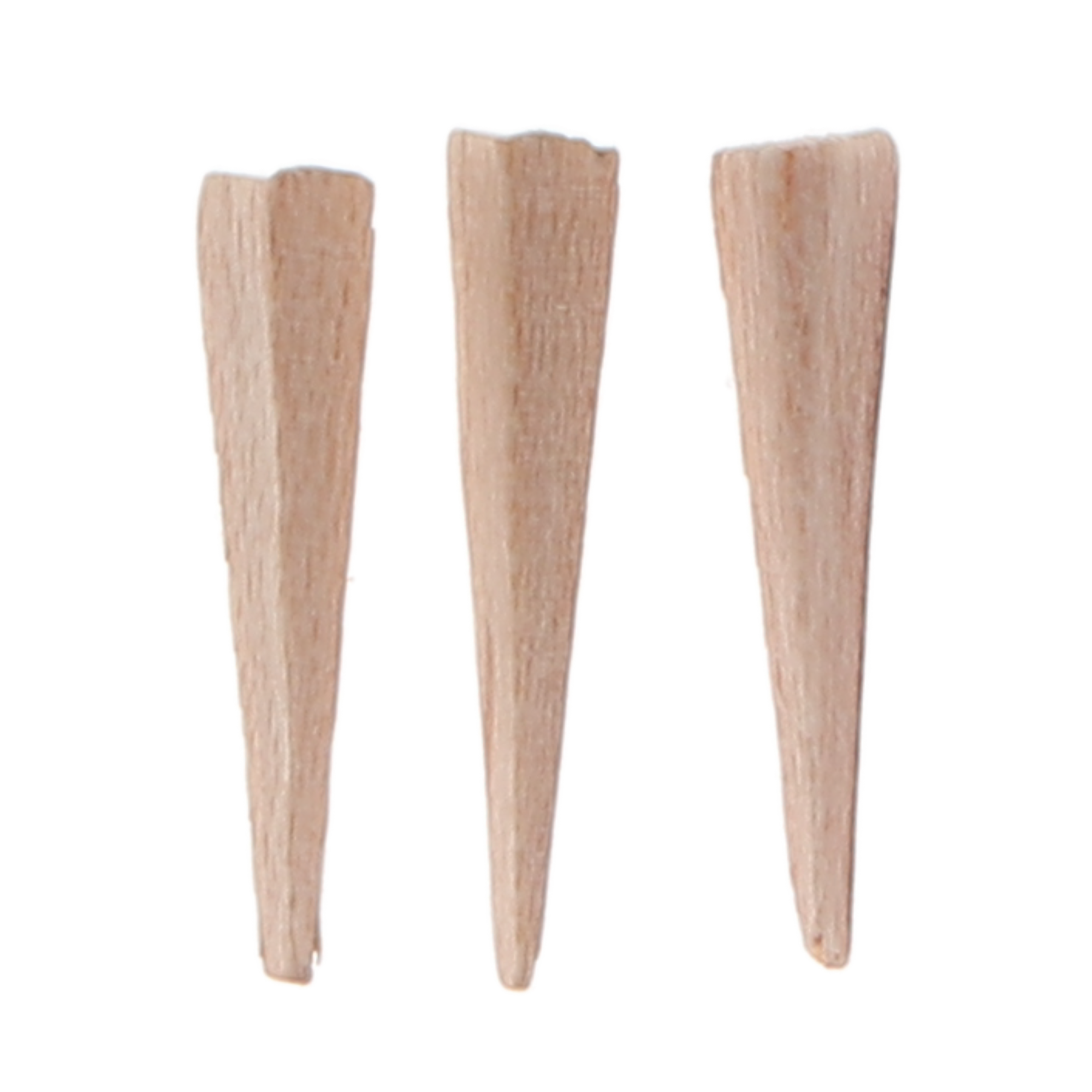 Wizard Type Wood Wedges, Wide, 500/Box, 101251