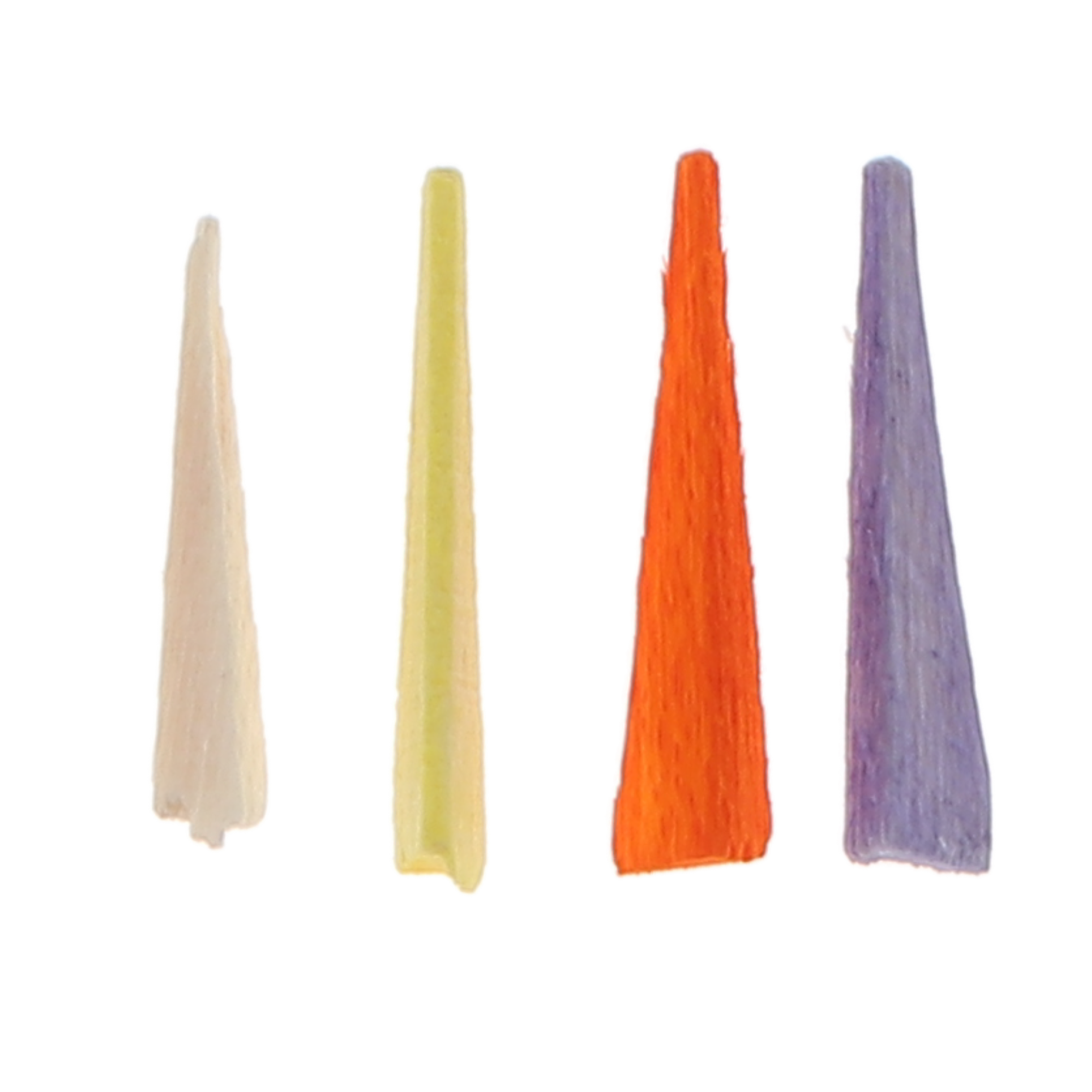 Wizard Type Wood Wedges, Assorted, 100/Bag, 101257