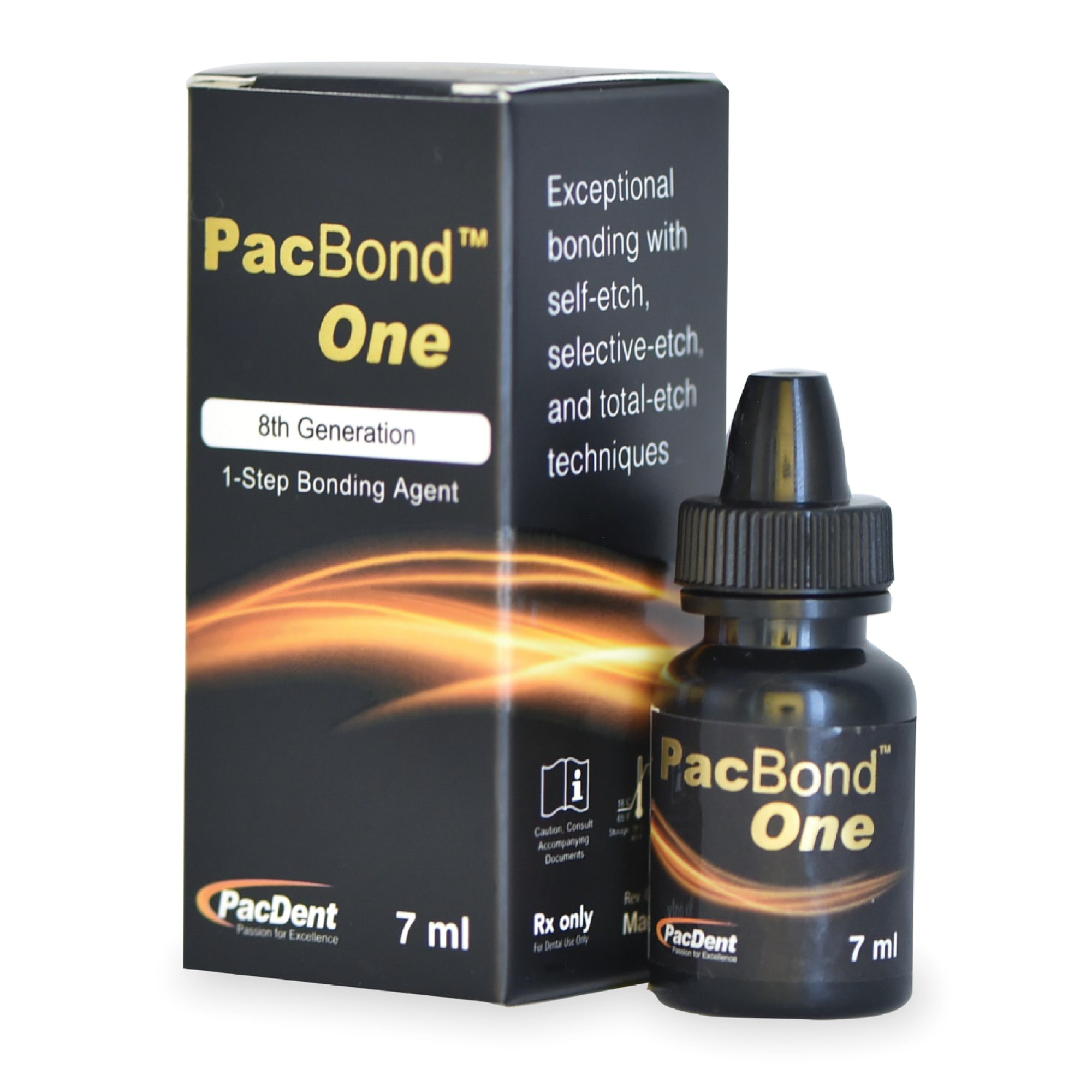 PacBond One 8th Generation, 1-Step Bonding Agent, 7 ml Bottle, 1/Pk.
