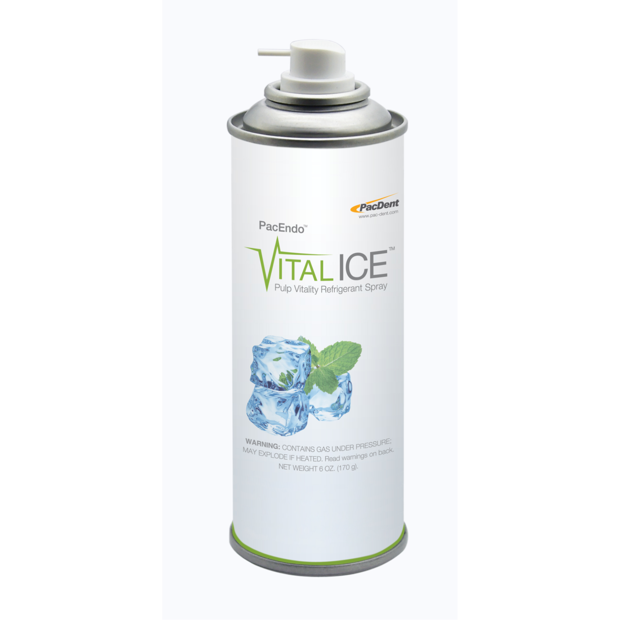 PacEndo Vital-Ice Pulp Vitality Testing Spray, 6 oz., Single Bottle