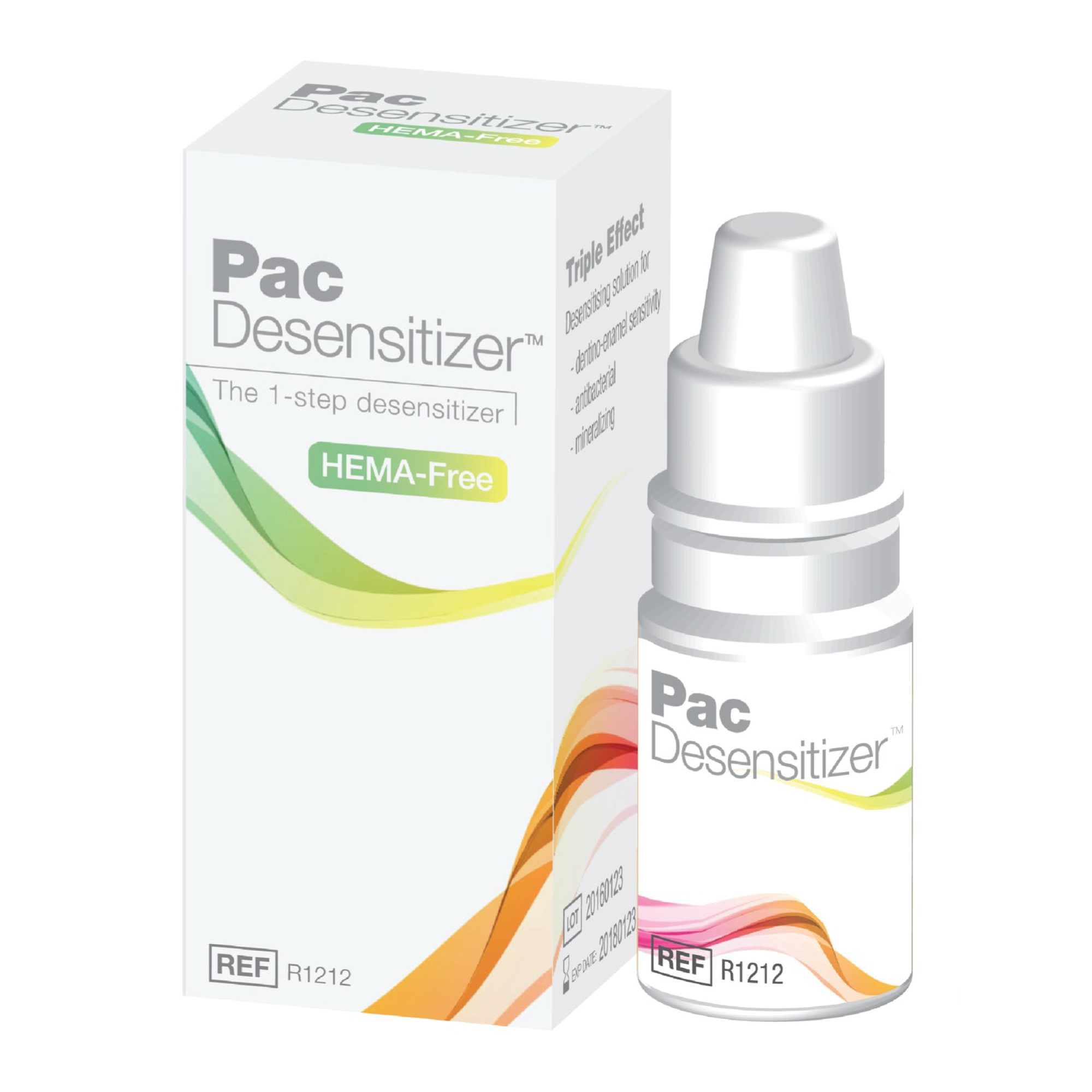 Pac-Dent Liquid Desensitizer, 10 mL Bottle.