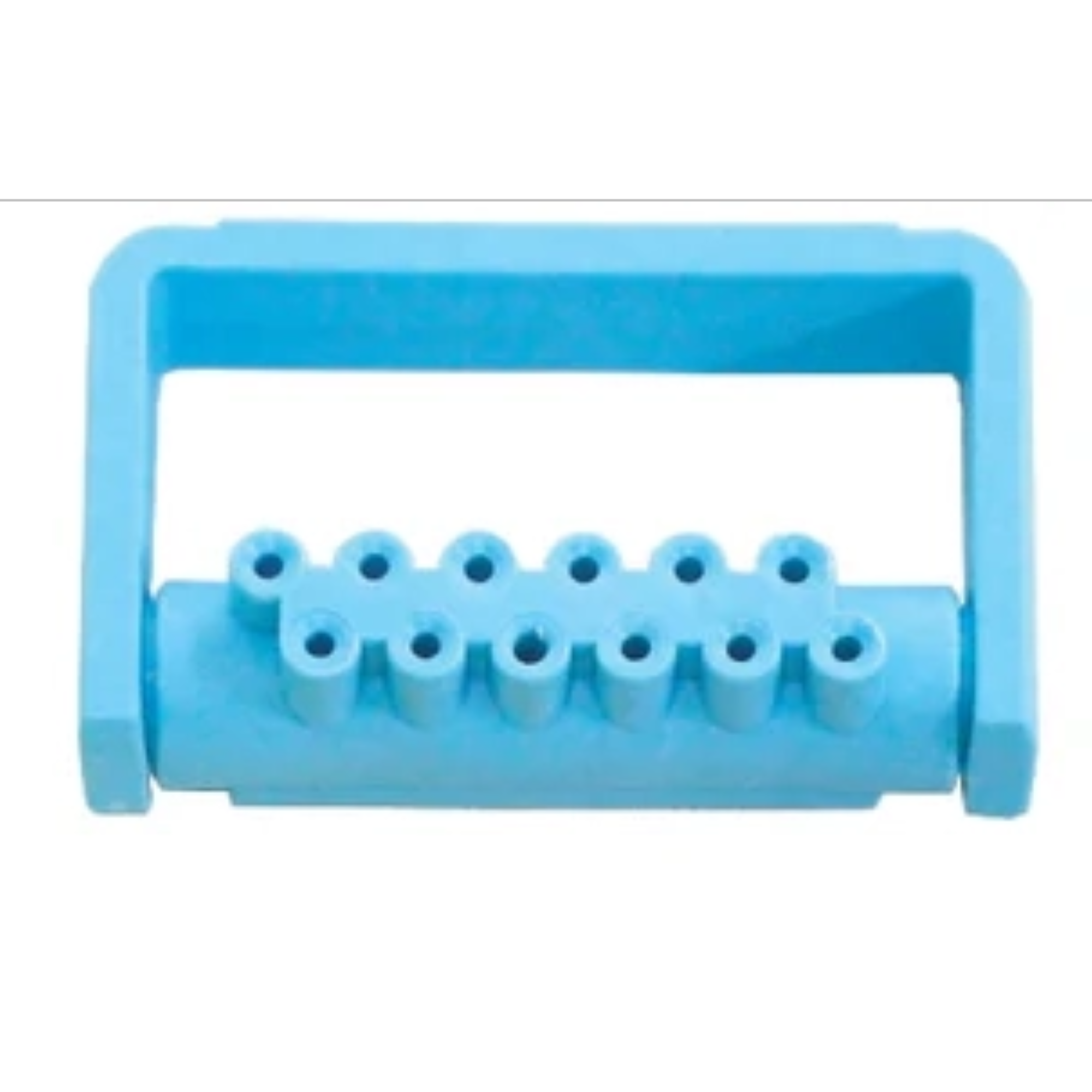 Bur Bocks, Plastic Bur Caddy, 12-Hole, FG, Light Blue
