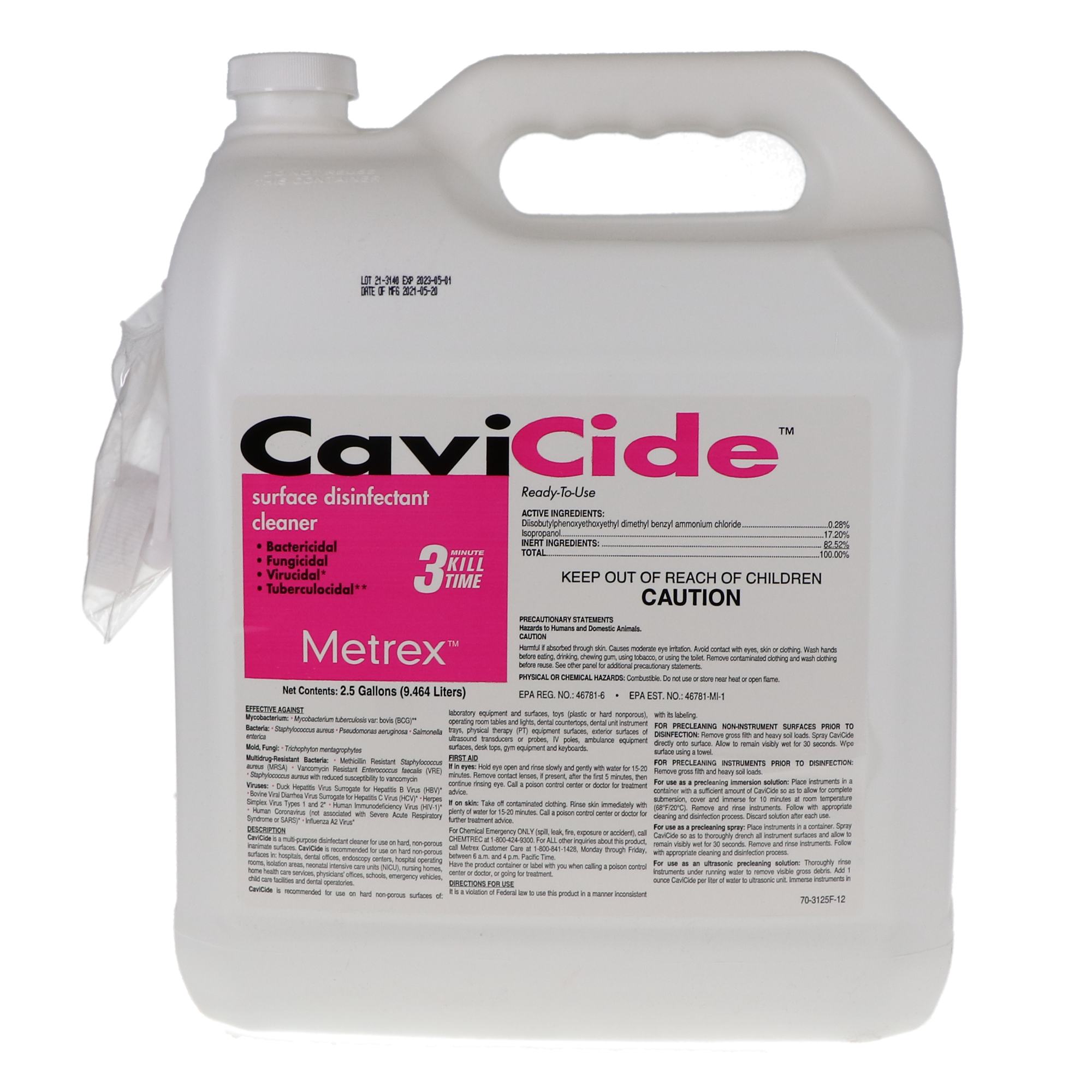 CaviCide, 2.5 Gal Bottle
