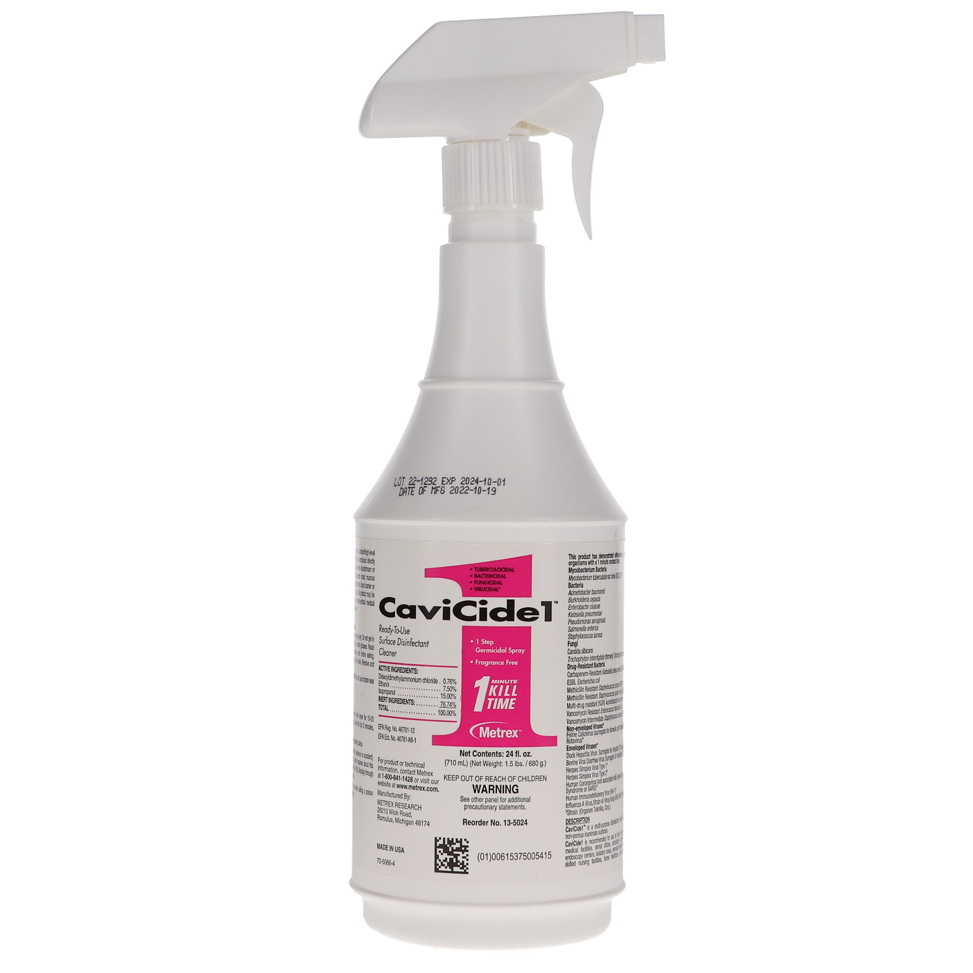 CaviCide1, 24 oz Spray Bottle
