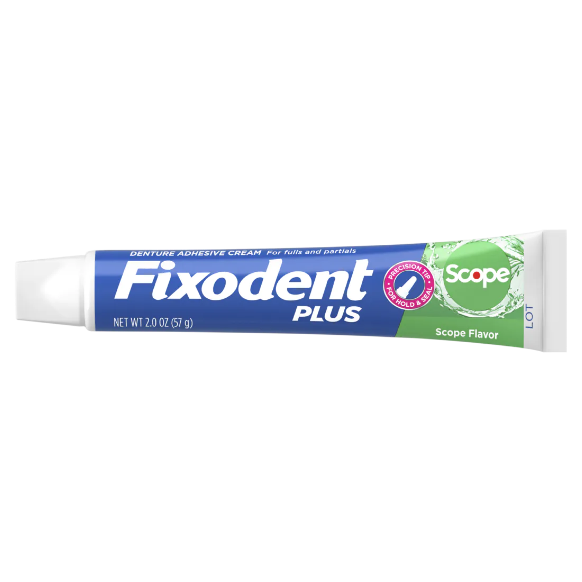 Fixodent Plus Scope Denture Adhesive 2oz Tube 24/Case, 80754404