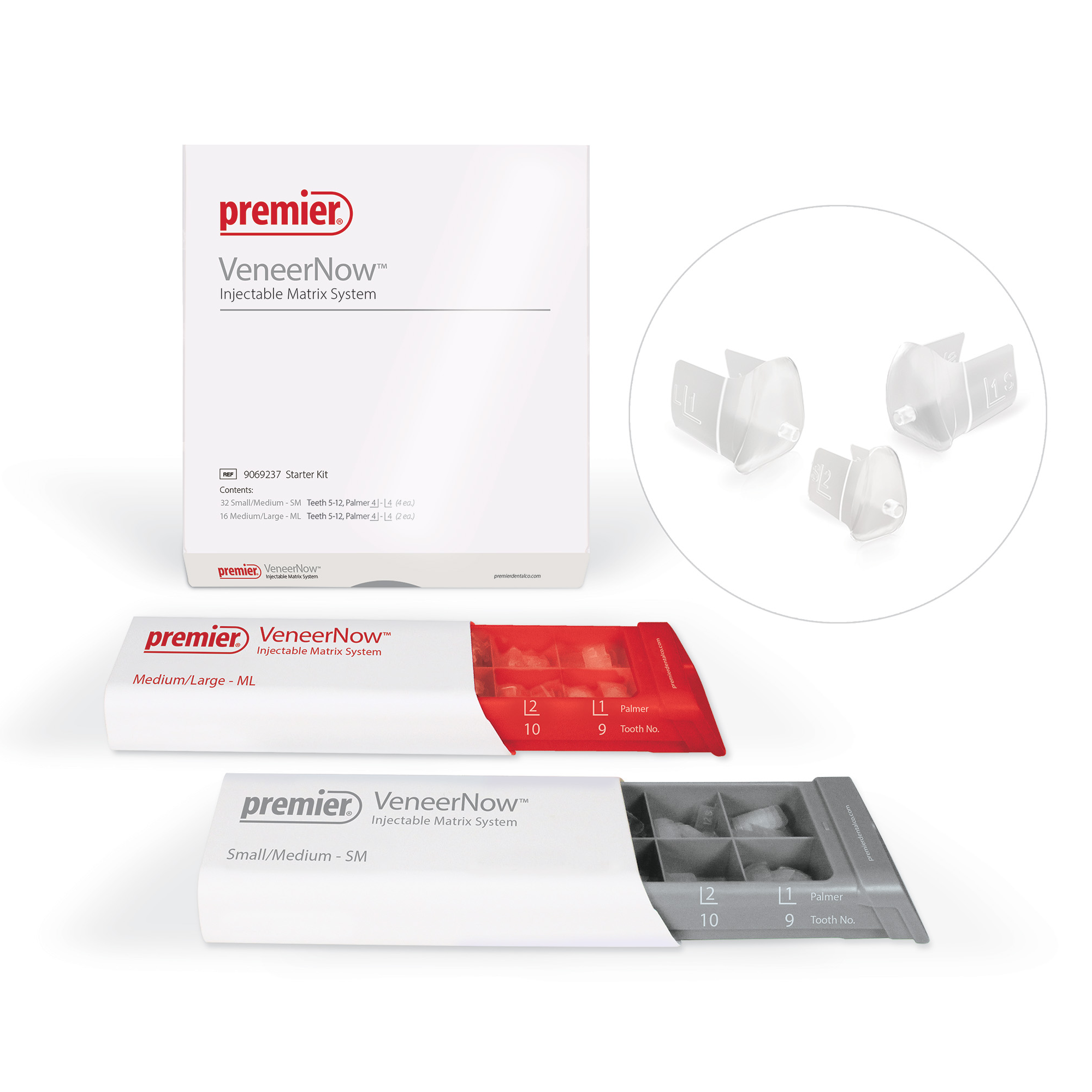 VeneerNow Injectable Matrix System Starter Kit, 48 Matrices, 9069237