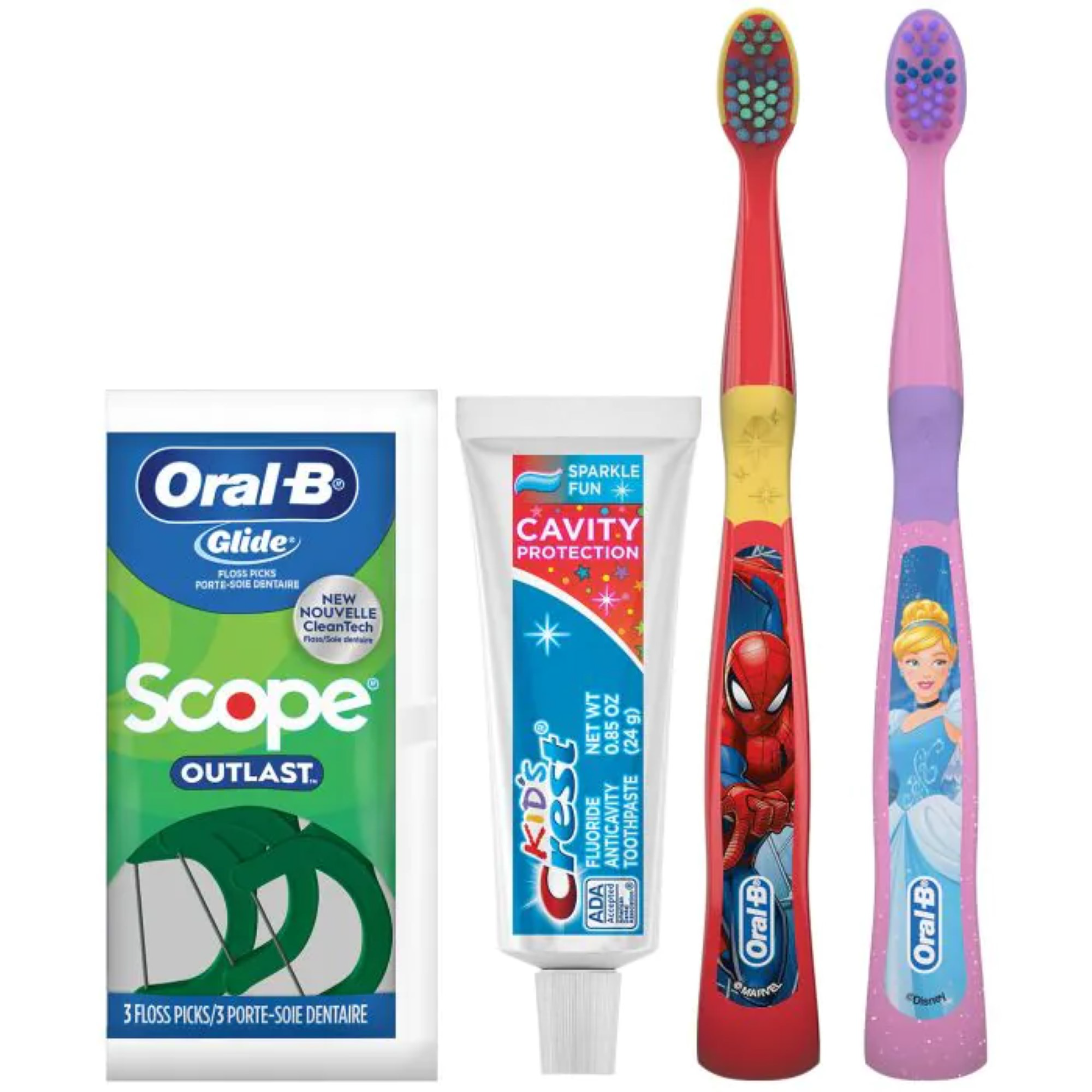 Oral-B Kids 3+ Solution Manual Bundle 72/Case, 80819862