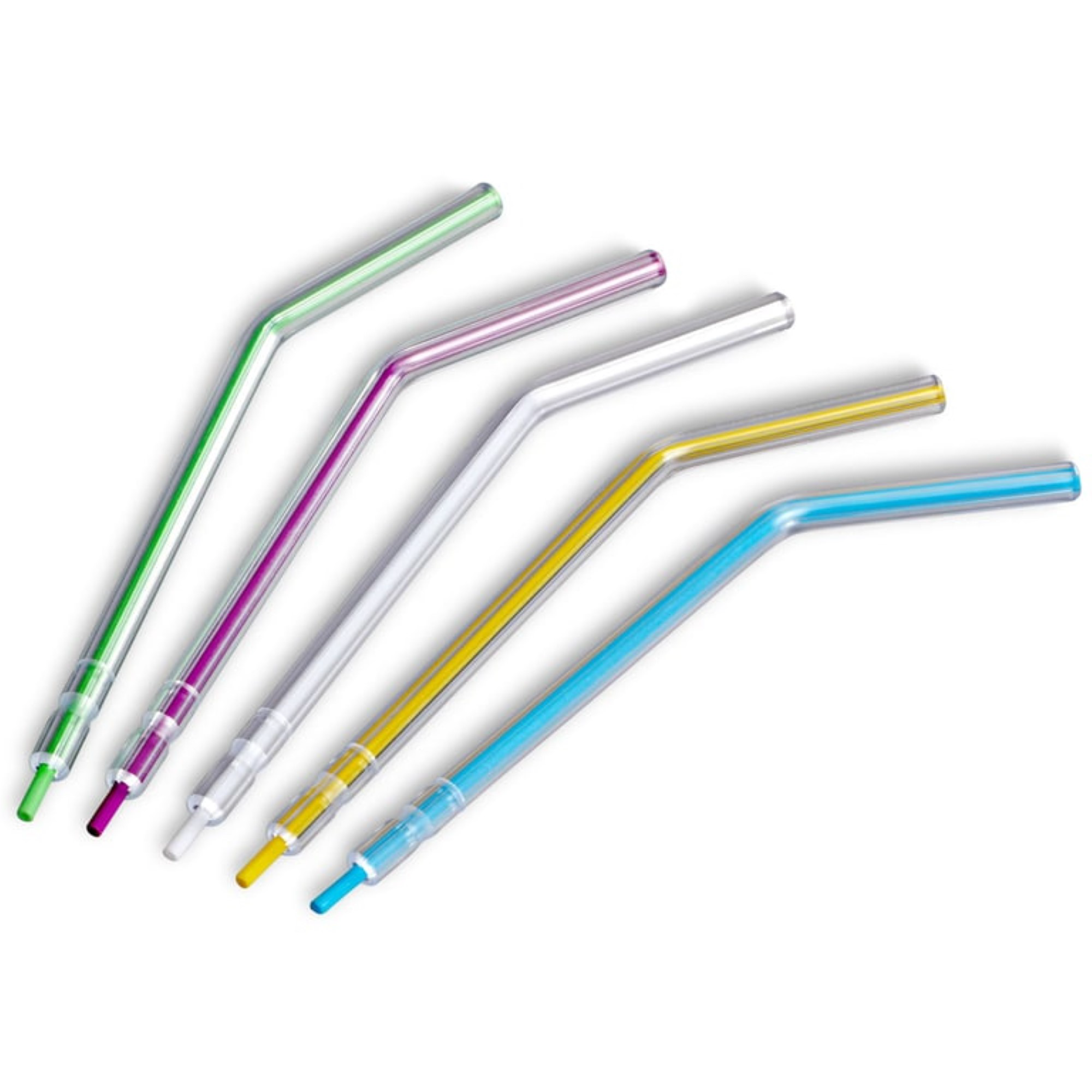 Multicolored Plastic Air Water Syringe Tips, 1500/Pk, 1203