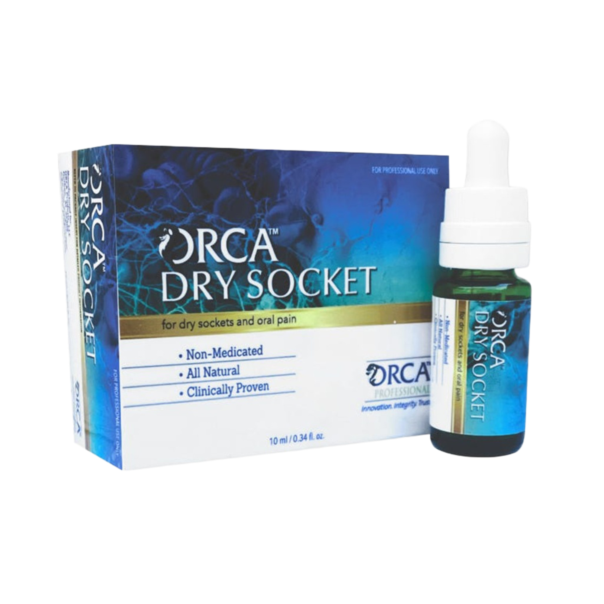 Dry Socket All-Natural Liquid Treatment, 10 ml Dropper Bottle, 310993