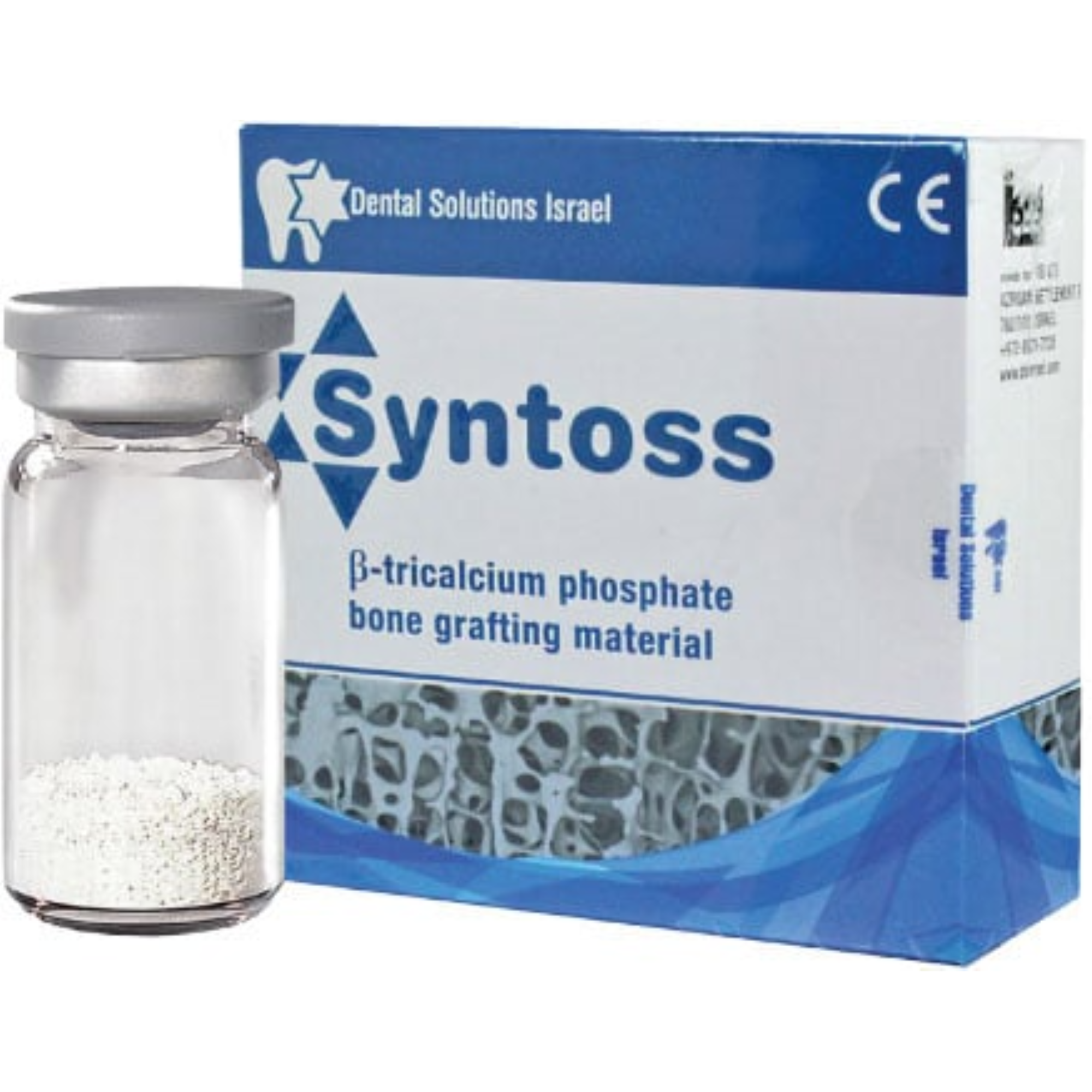 Syntoss Synthetic Beta-Tricalcium Phosphate Bone Graft Material 0.25Cc, BG47702