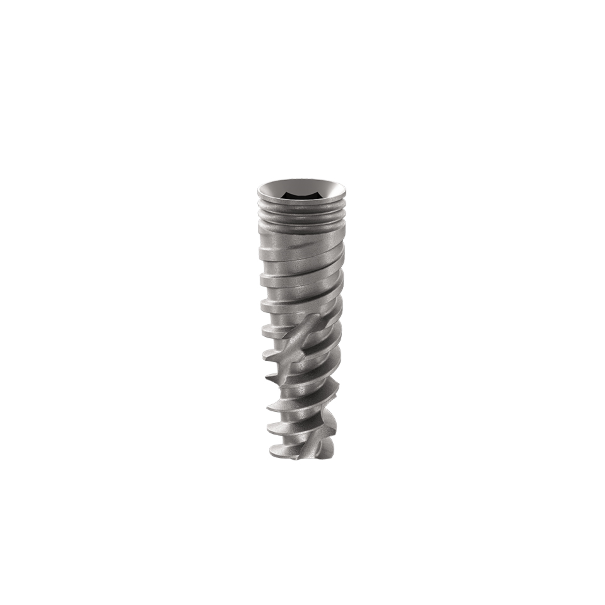 Premium Spiral Implant 5.0 X 10Mm 1/pack The Tapered Internal Hex Implant Has Variable, SPI1050
