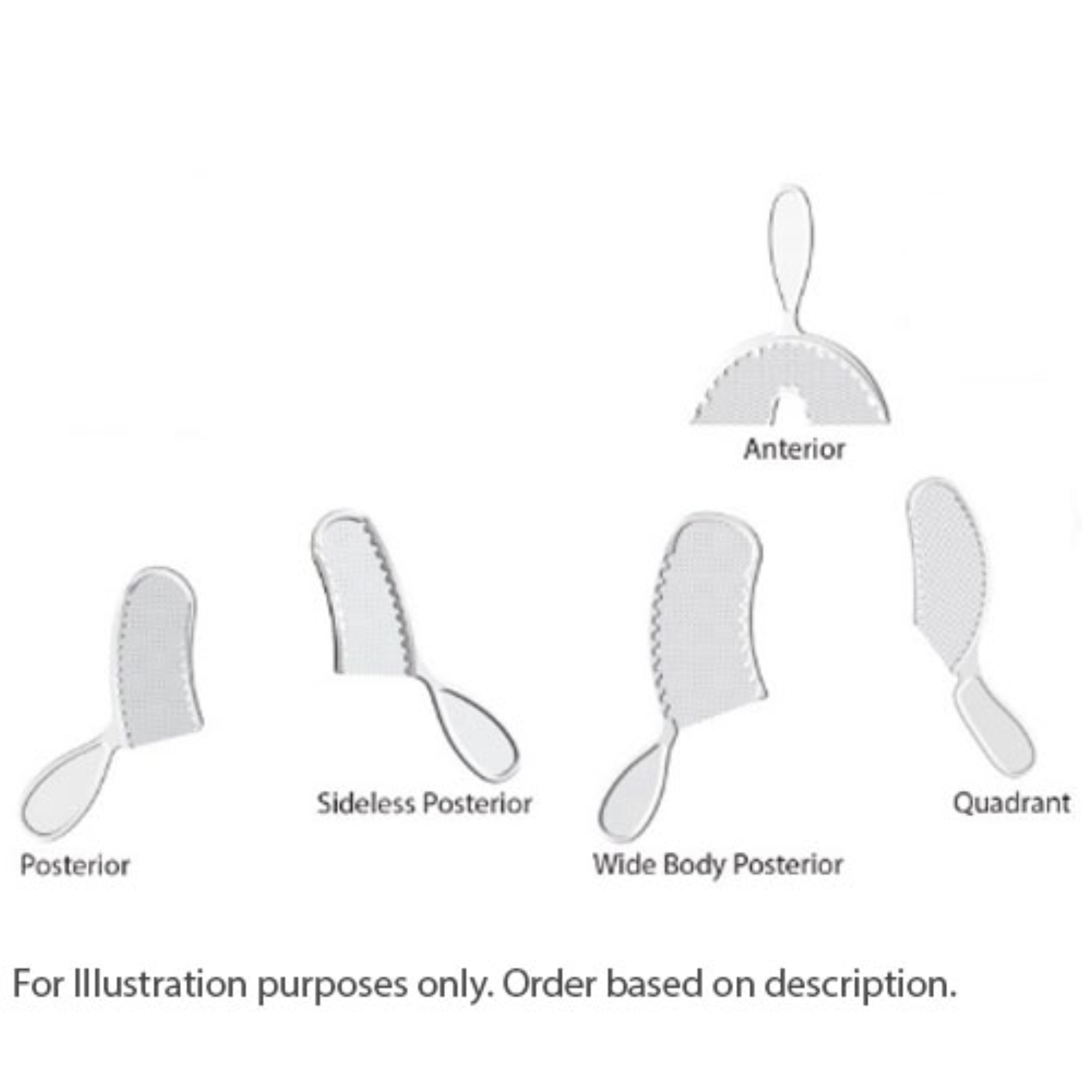 Premium Bite Registration Tray Anterior 35/pk, 0330