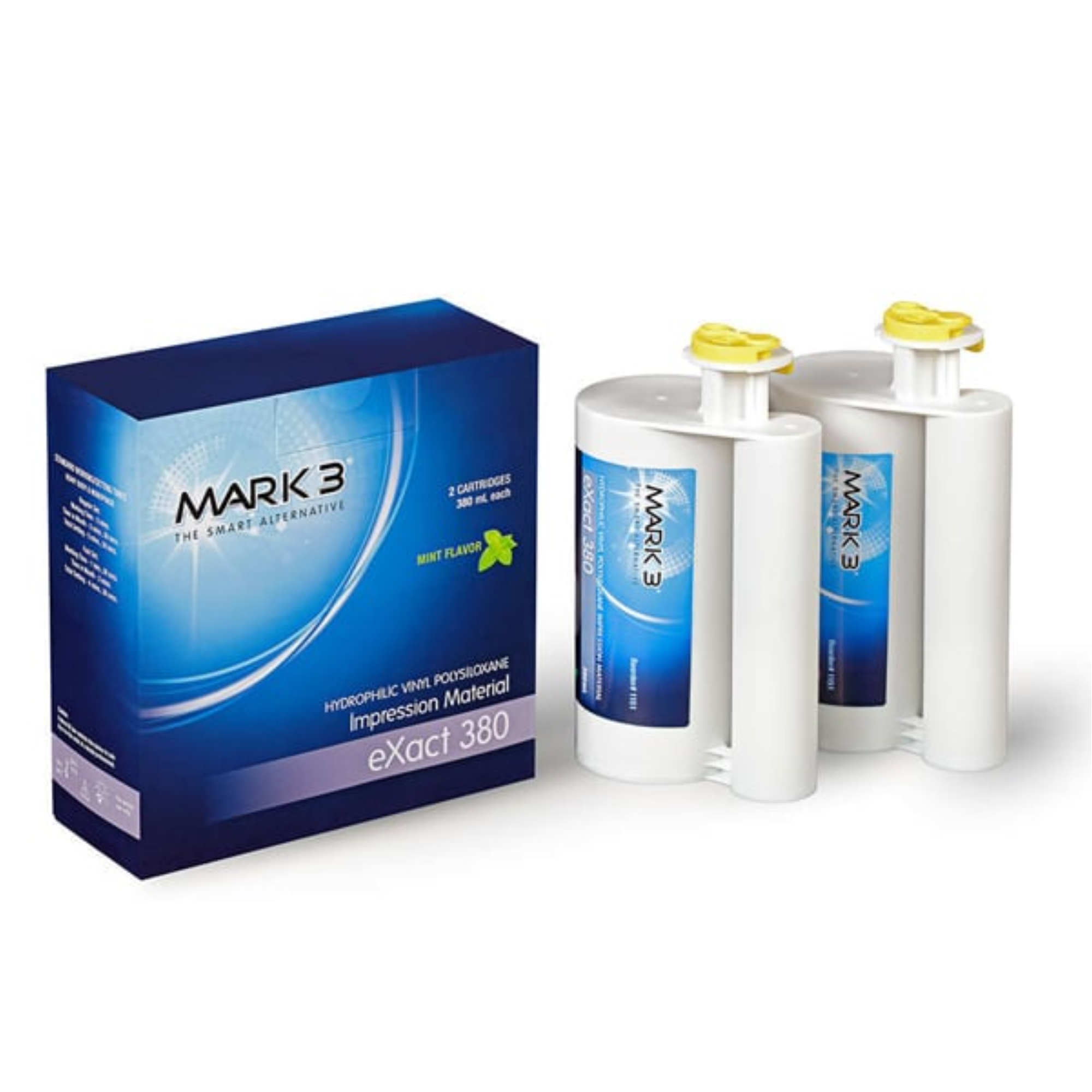 eXact VPS 380 Impression Material Heavy Body Regular Set Mint 2/pk, 1150