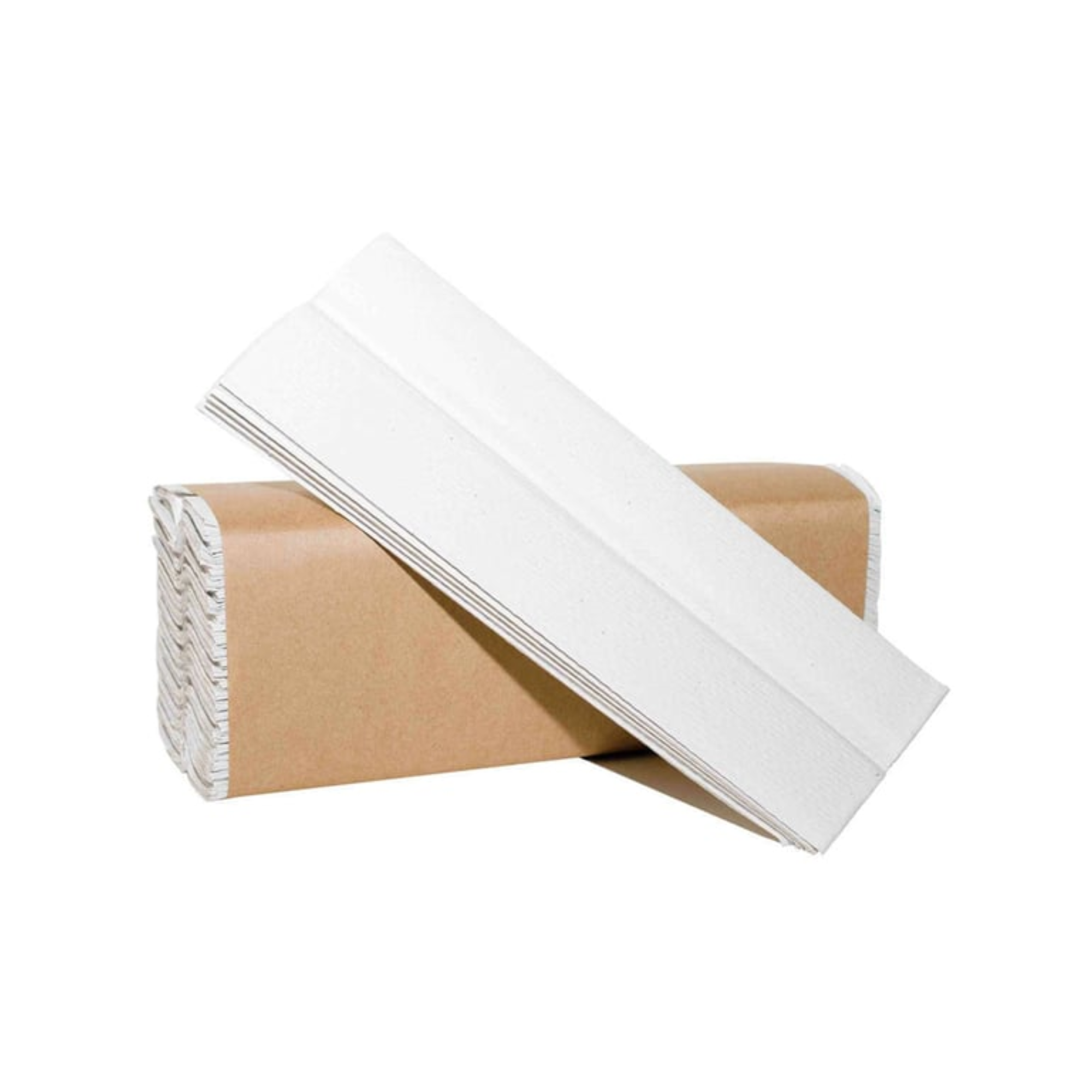 C-Fold Towels White Recycled 1-Ply 2400/cs, 1344