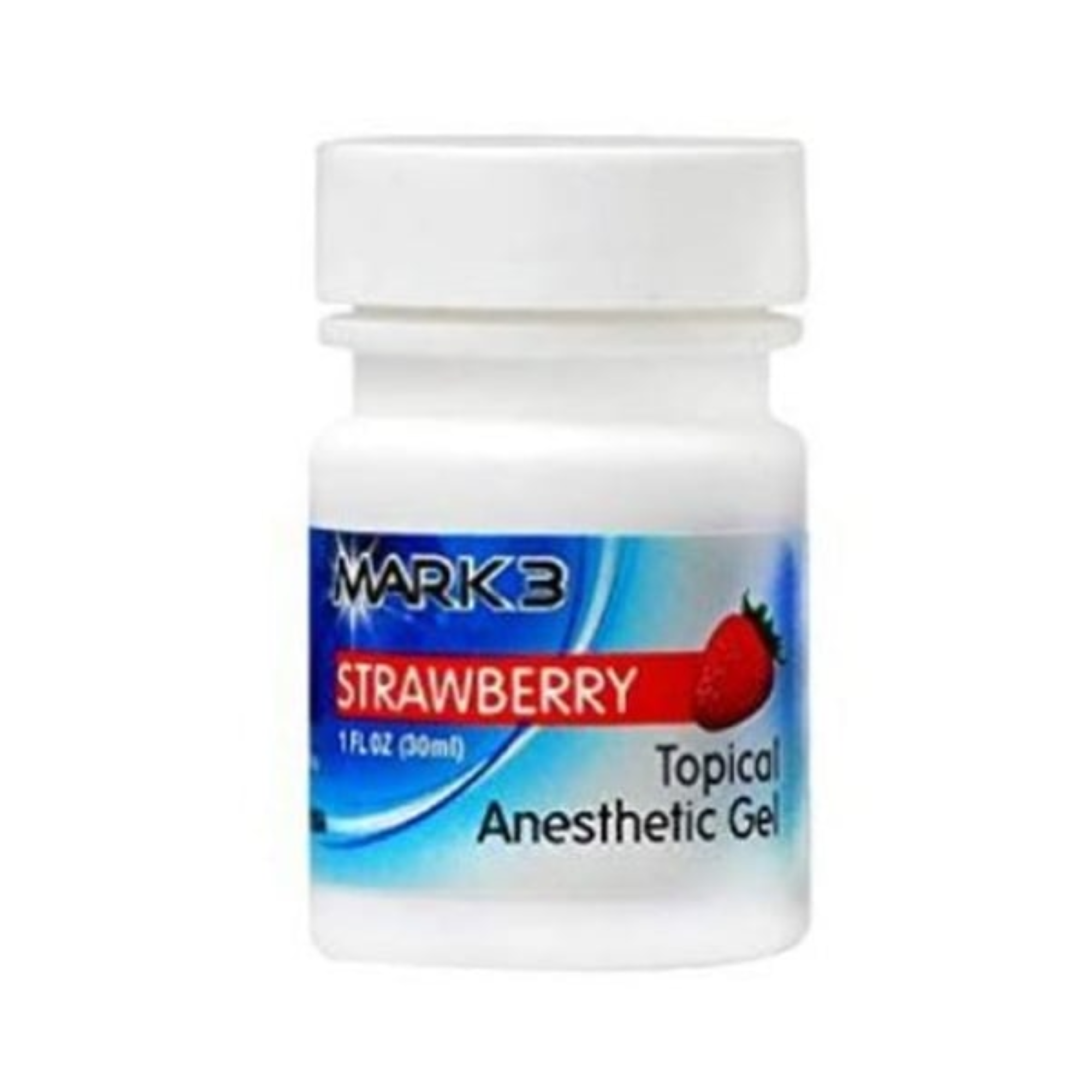 Topical Anesthetic Gel Strawberry 1oz. Jar, 1603