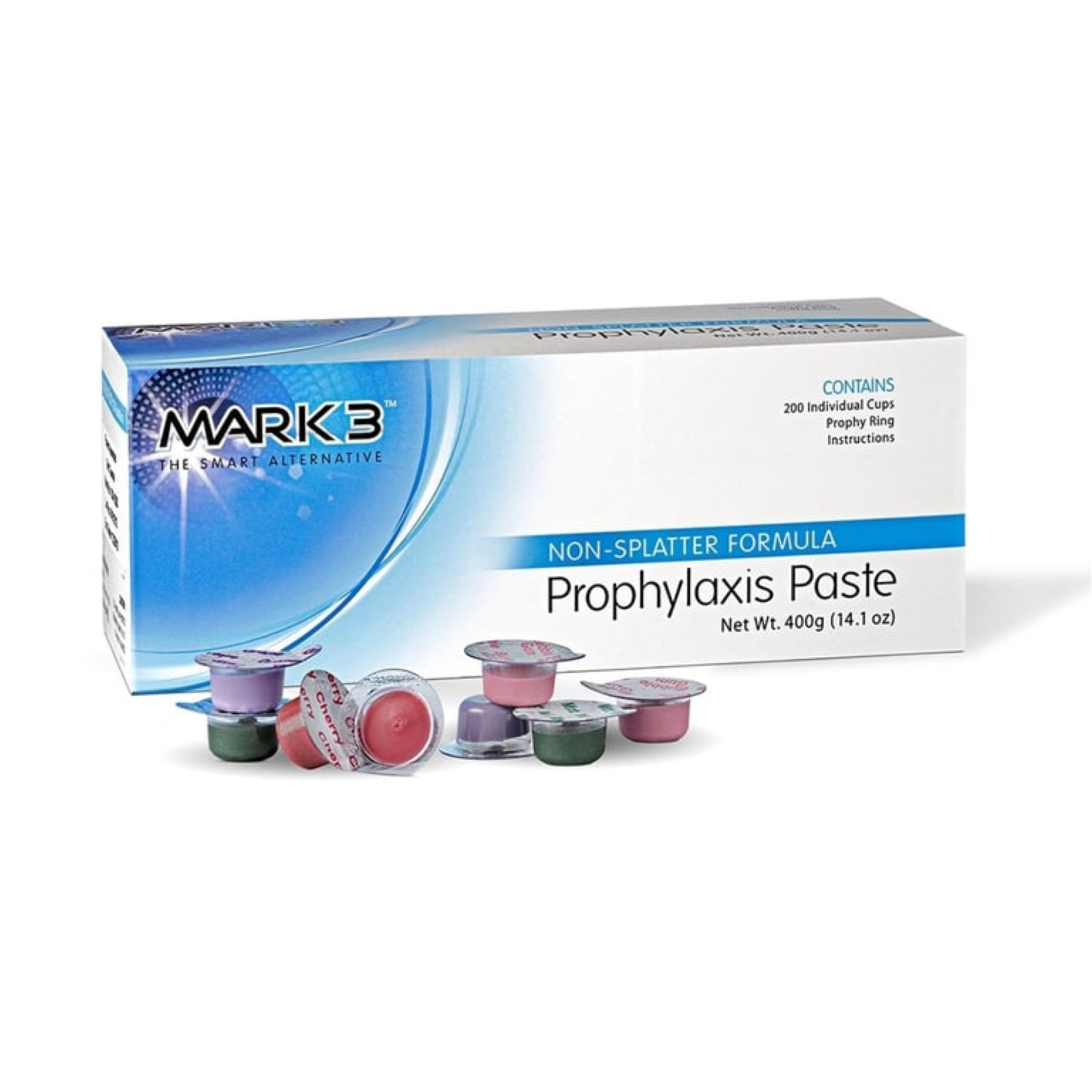 Prophy Paste Medium Assorted 200/bx, 1630