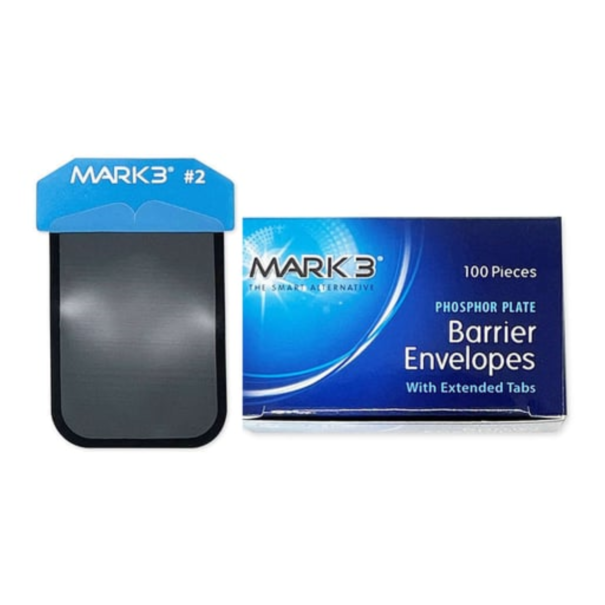 Psp Phosphor Plate Barrier Envelopes Size #2 31X41Mm 100/pack Quick Tear-Off Opening, 7792