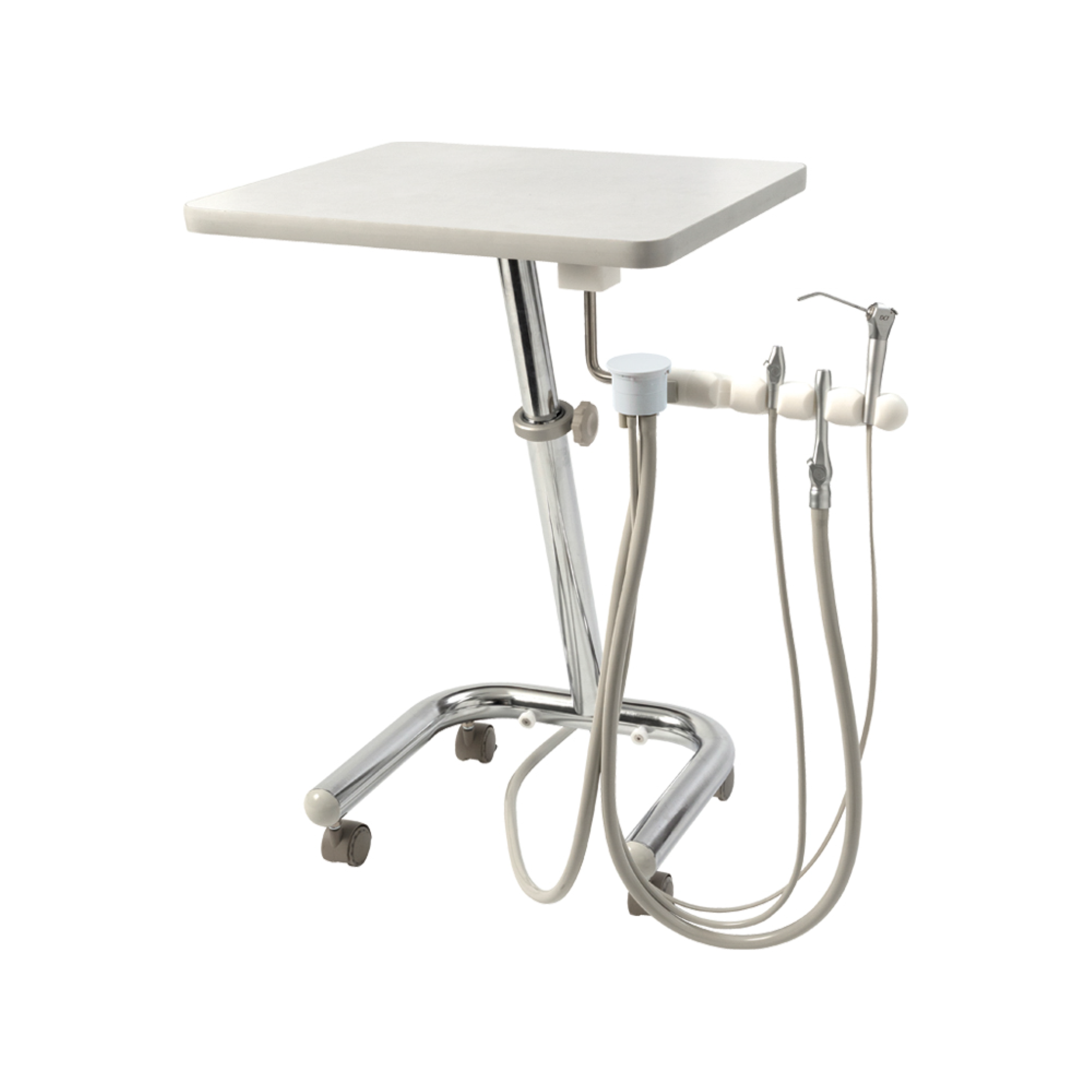 Operatory Support Cart W/assistant's Package U-Frame. With Hve/se Triple syr International, Pn 4220