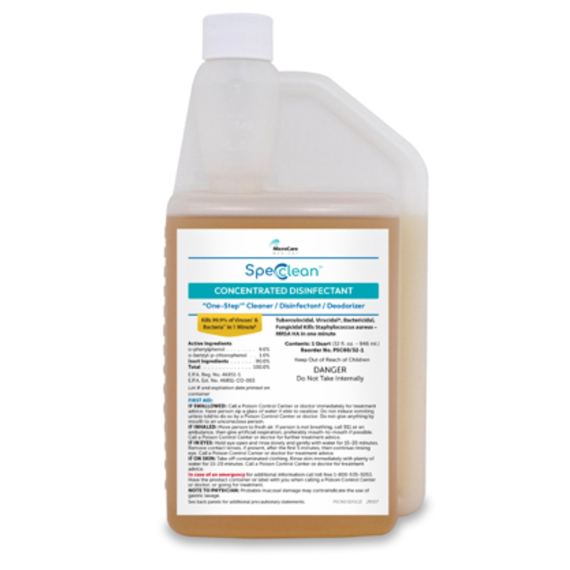Prospray C-60 Concentrated Surface Disinfectant/ Cleaner, 32 Oz, 12Btl/Cs