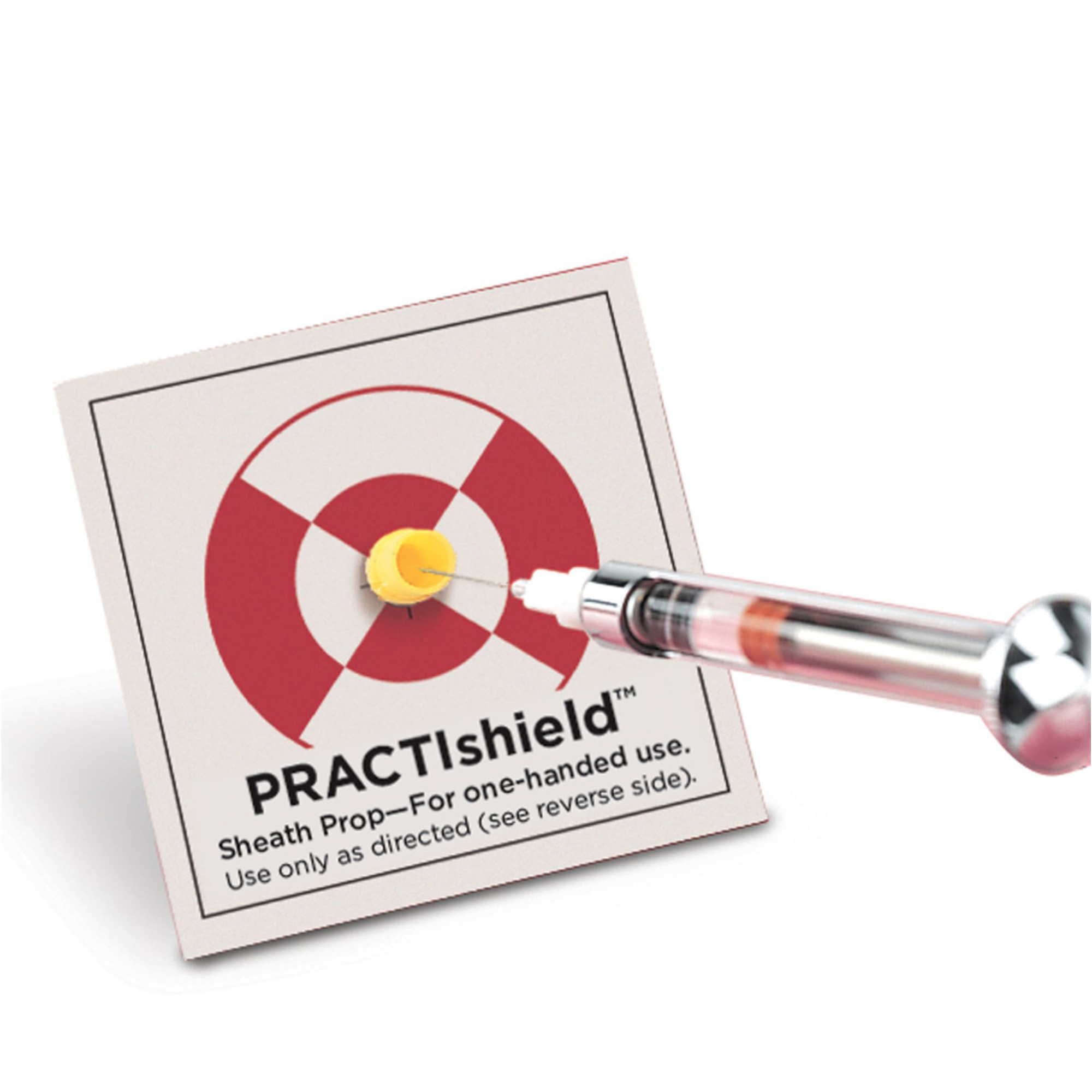 Practishield Resheathing Prop 100/pack Single Use Props Slip Onto Any Needle Sheath Creating An, 704970