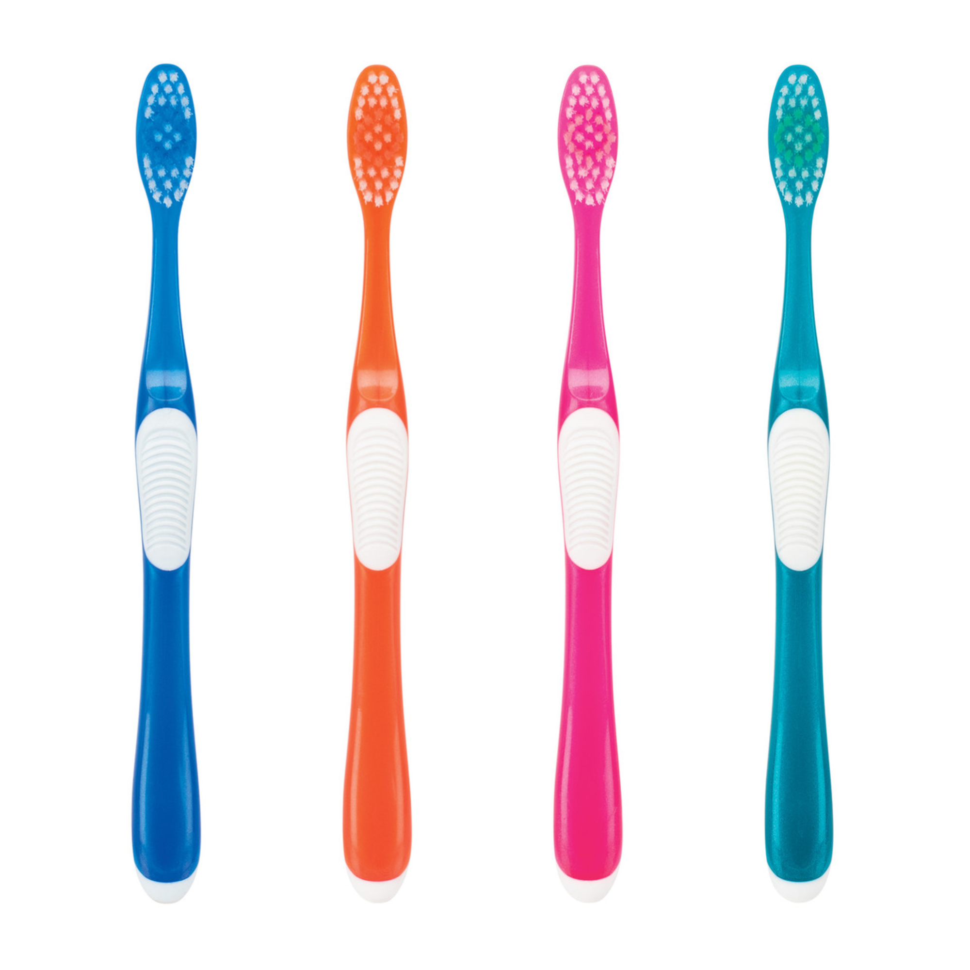 Smilegoods A392 Toothbrushes Assorted Colors 72/box Each Toothbrush Features: Ergonomic Non-Slip, 7045287