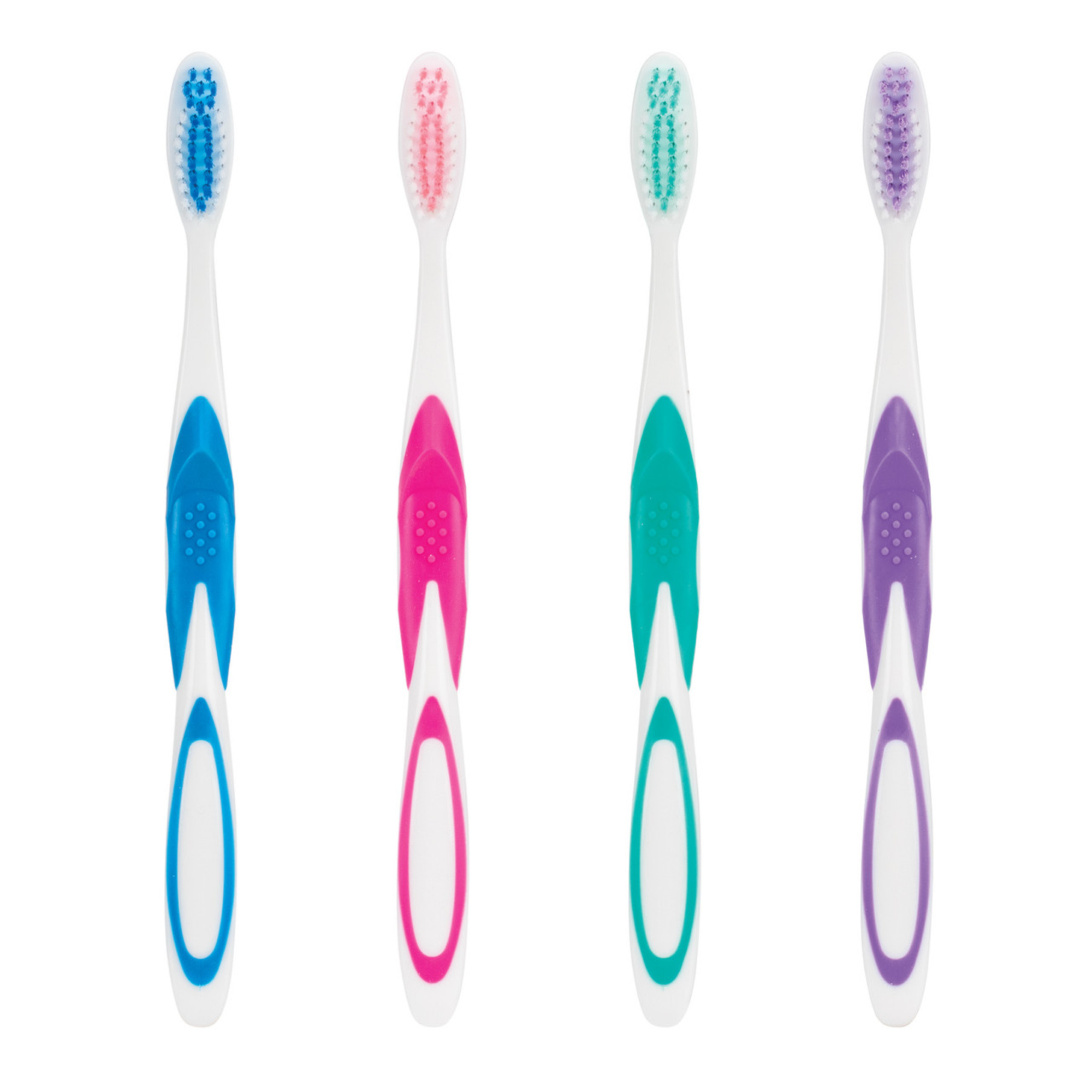 Smilegoods A381 Toothbrushes Soft End-Rounded Dupont Tynex Bristles In An Unbreakable Non-Slip, 7045230