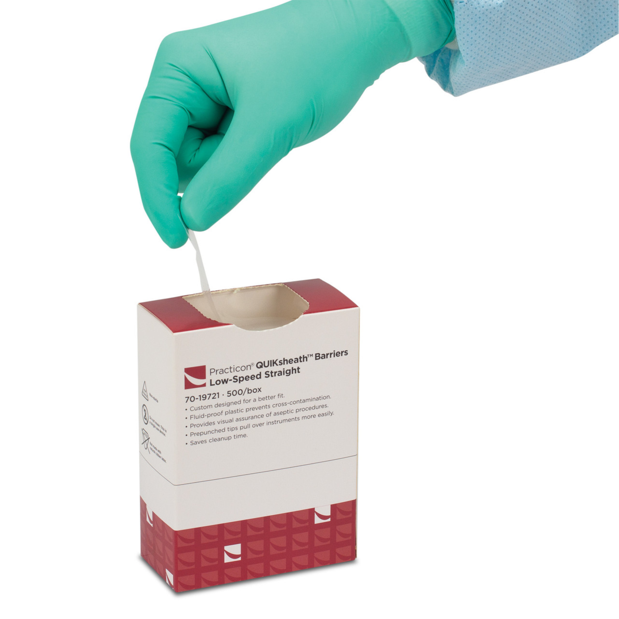 Quiksheath Low Speed Straight S Pre-Punched Design Size 9