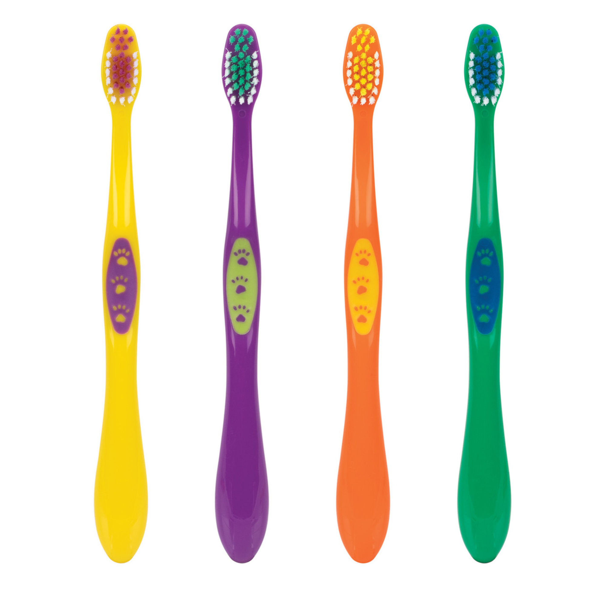 Smilegoods Y331 Child Toothbrushes 72/box Soft 31 Tufts Flat-Trimmed Bristles & Reach-Around , 7045253
