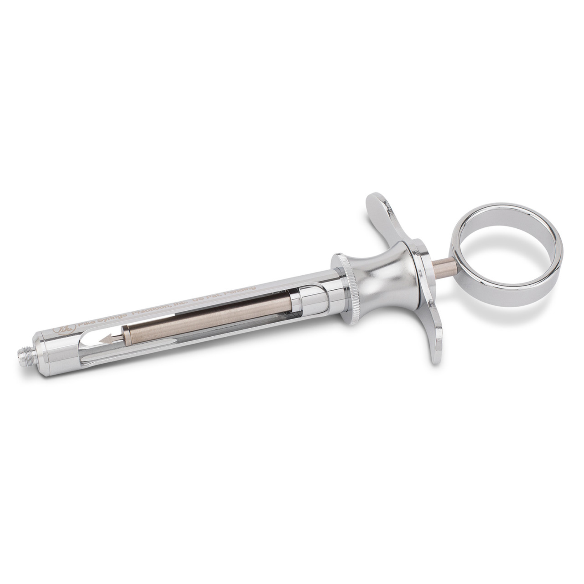 Pike Anesthetic syr Makes Sure Stopper Stays Inside Carpule. Patent-Pending Design, 7094199