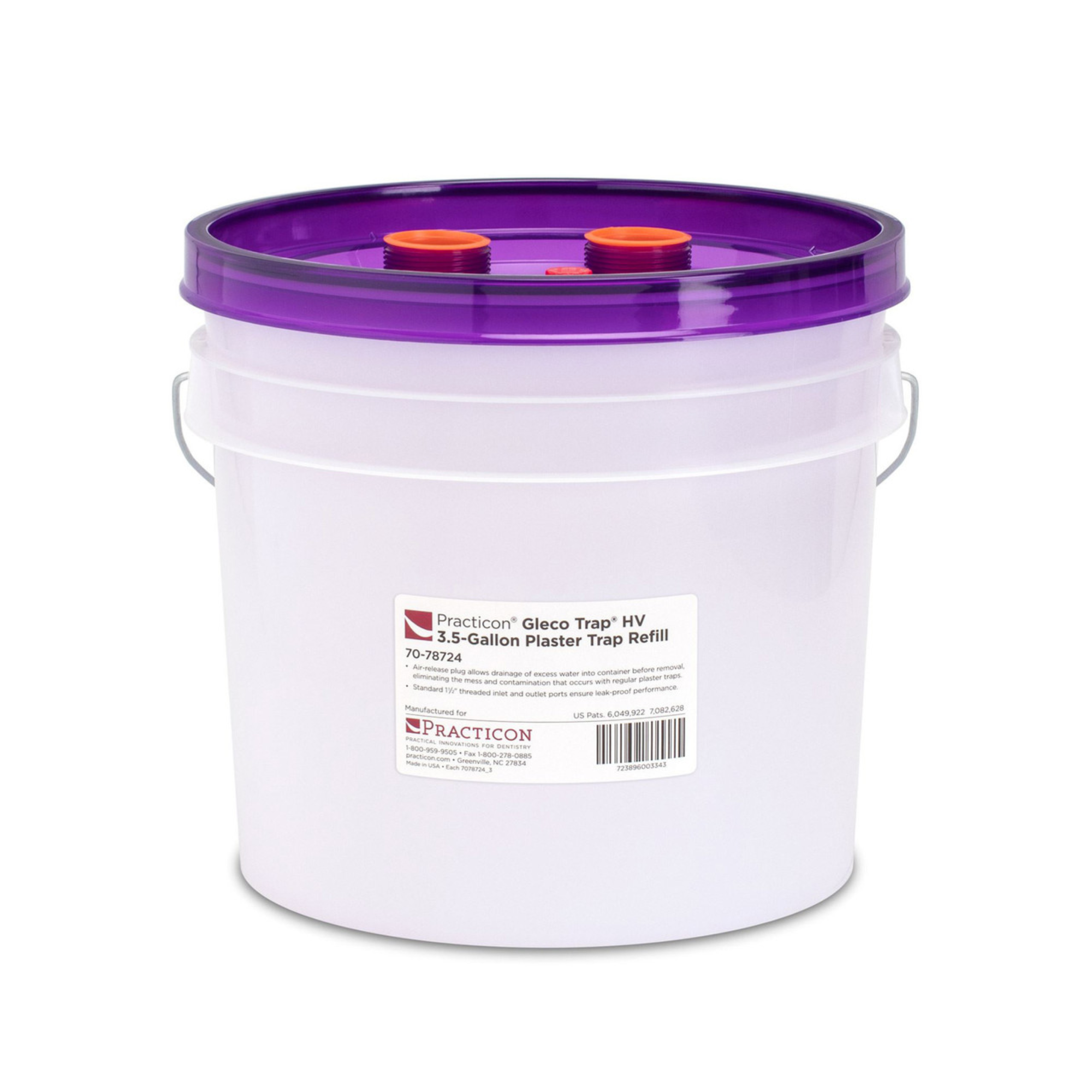 Gleco Trap Hv Refill 3.5 Gallon Container Only. Features A Newly Engineered Air Tight Lid, 7078724