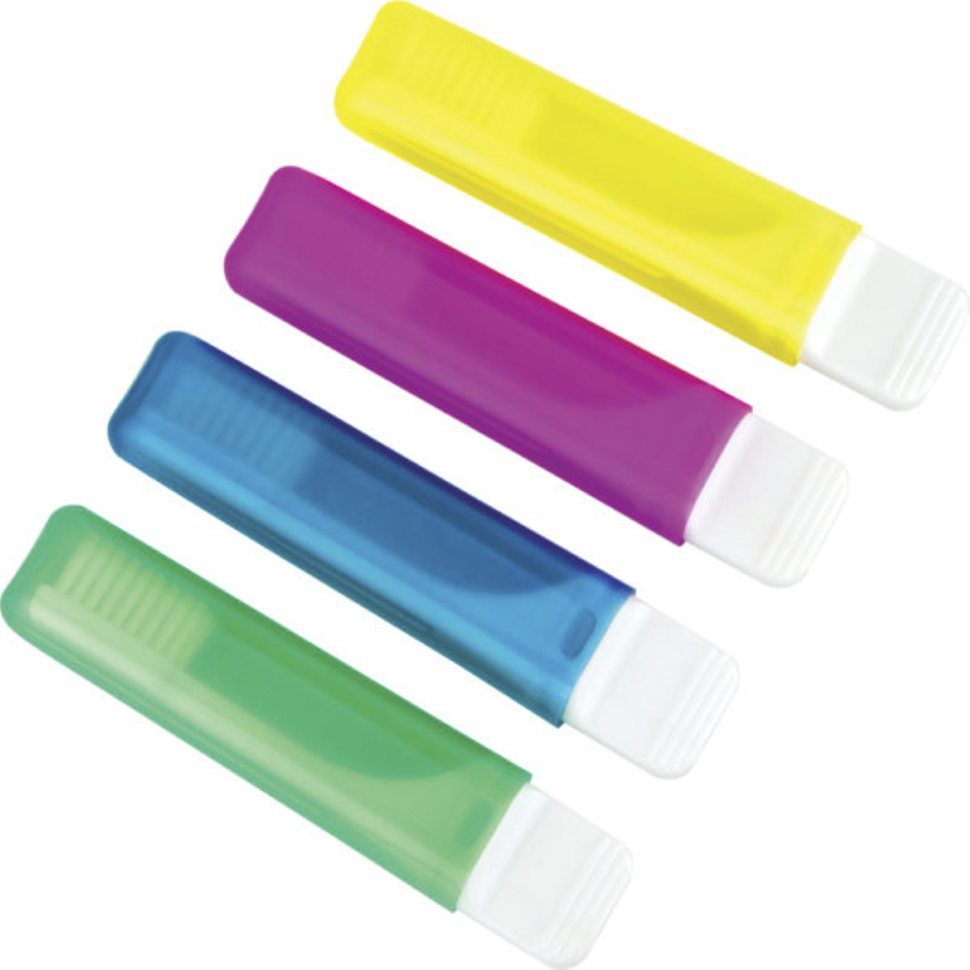 Travel Brush With Flat-Head Handle (72 Ct)