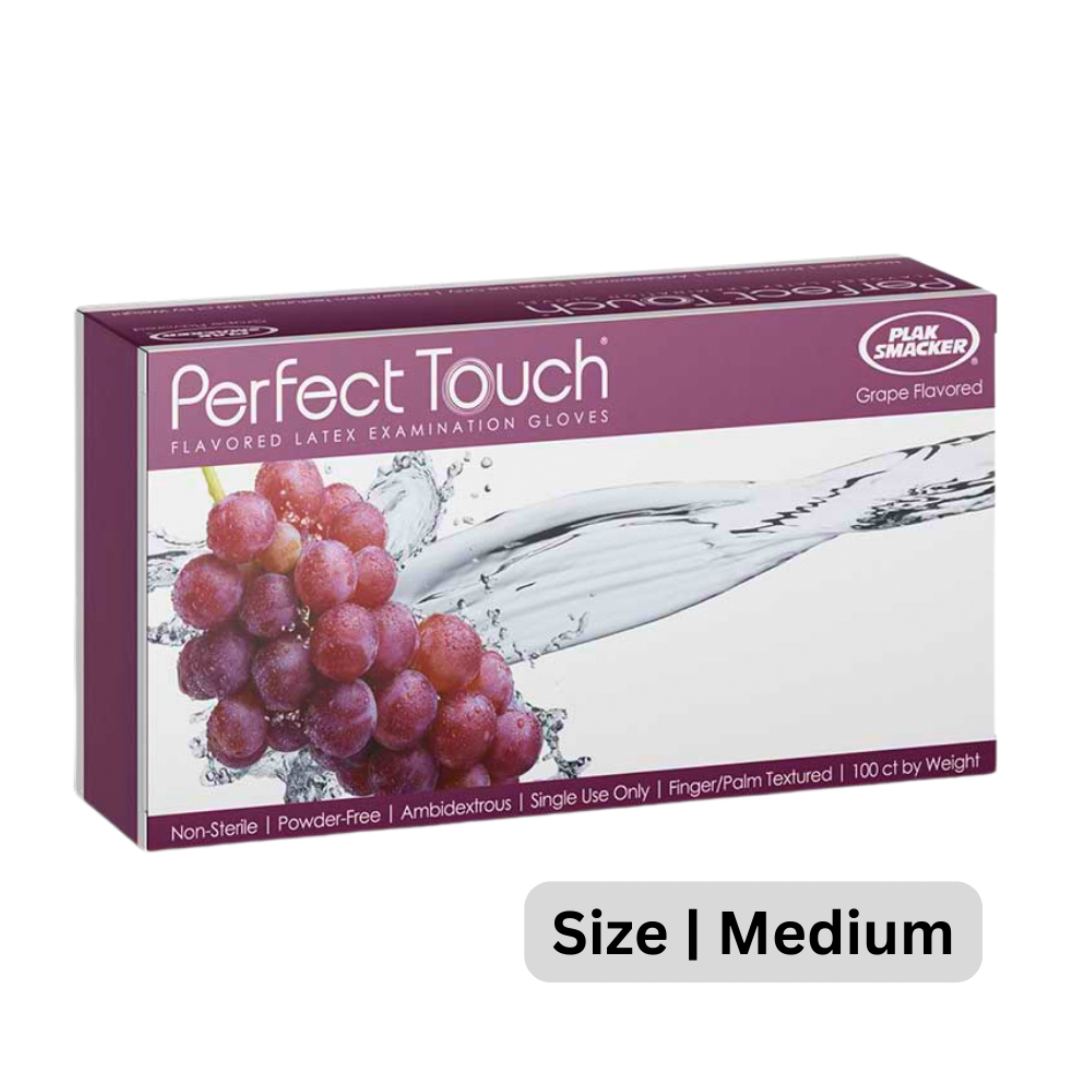 Grape Flavored Latex Gloves M