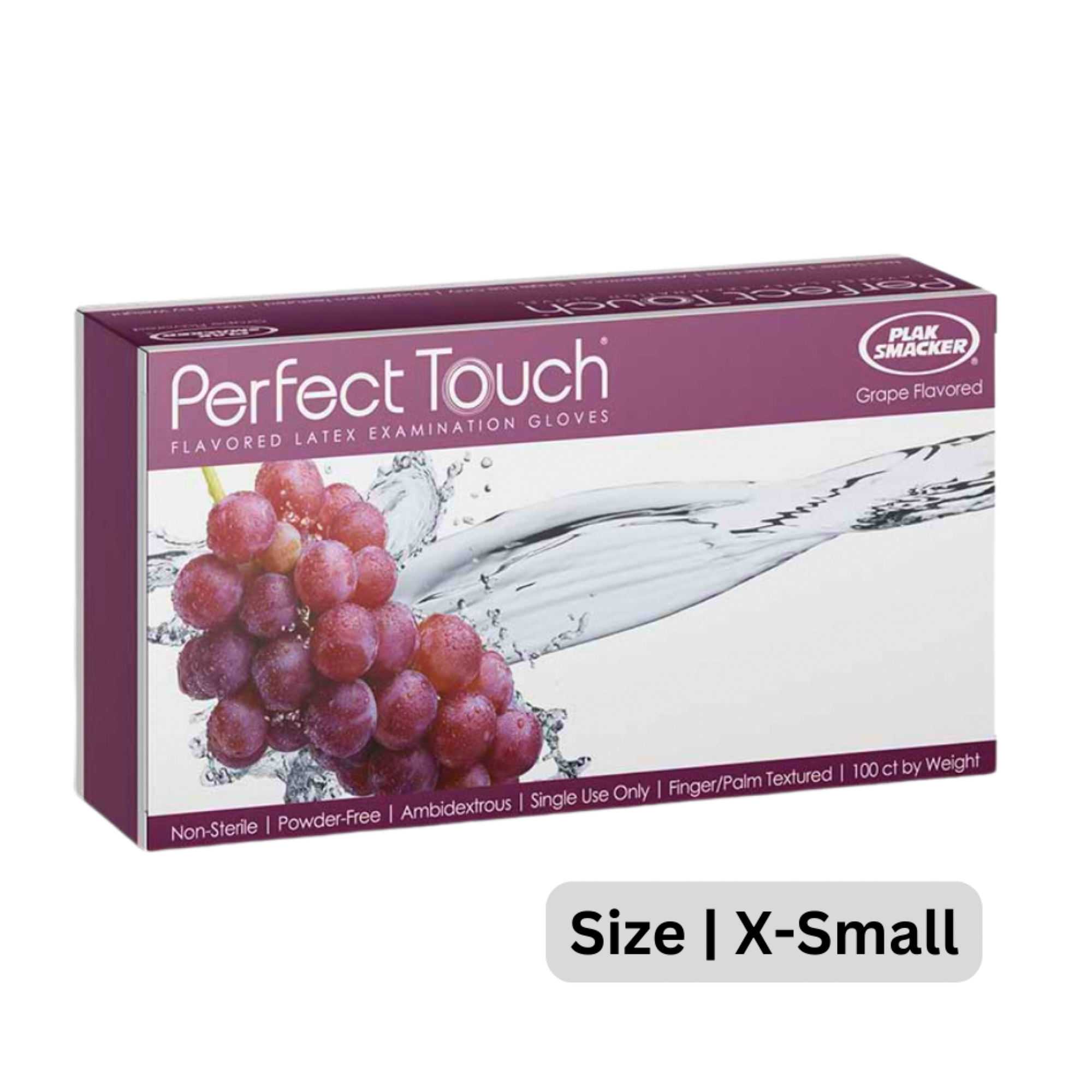 Grape Flavored Latex Gloves Xs