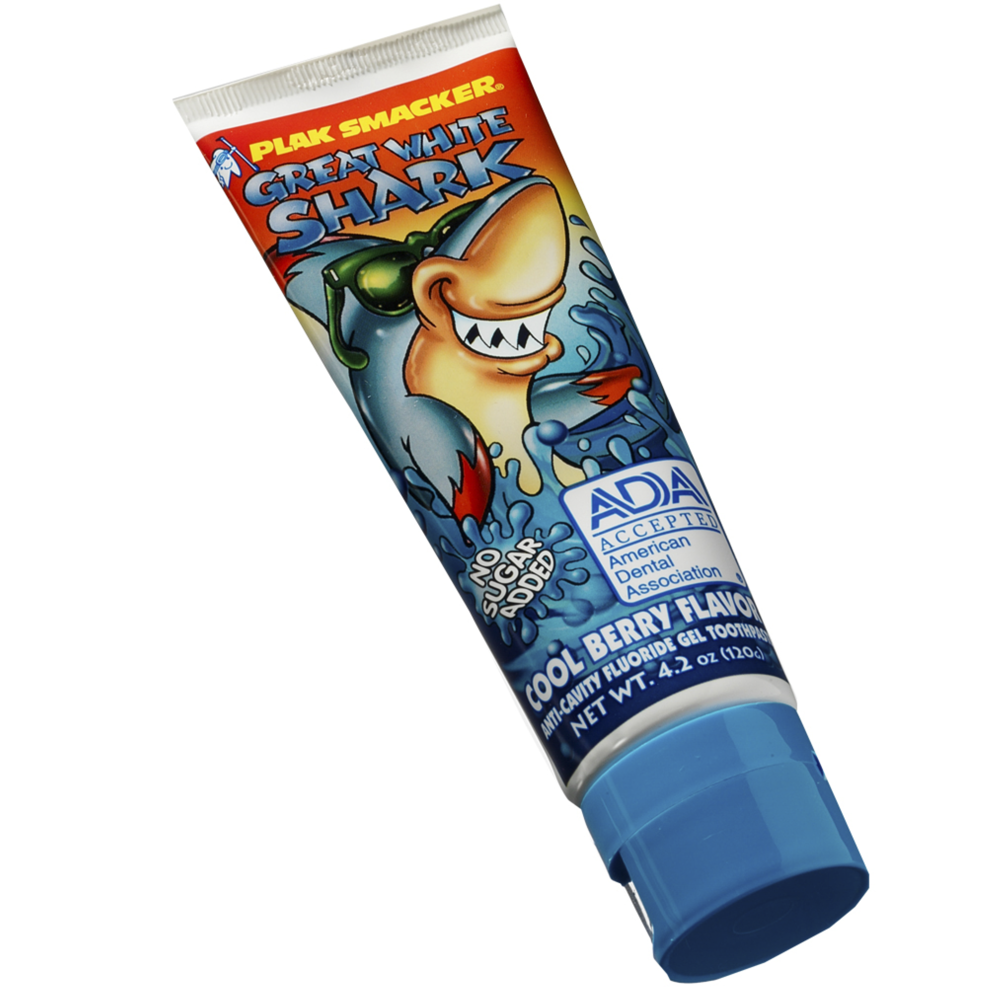 Great White Shark Fluoride Gel 4.2 Oz. Toothpaste (12 Ct)