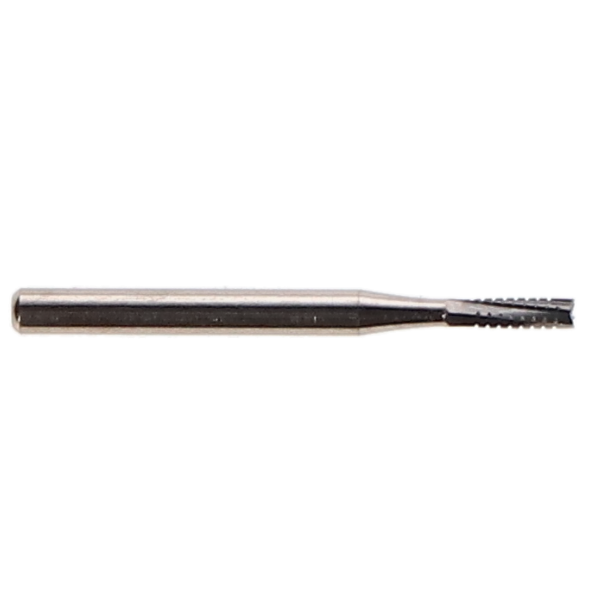Carbide Bur, FG, # 557, Straight Cross Cut Fissure, 1.0 mm, 100/Pk, FG557-100