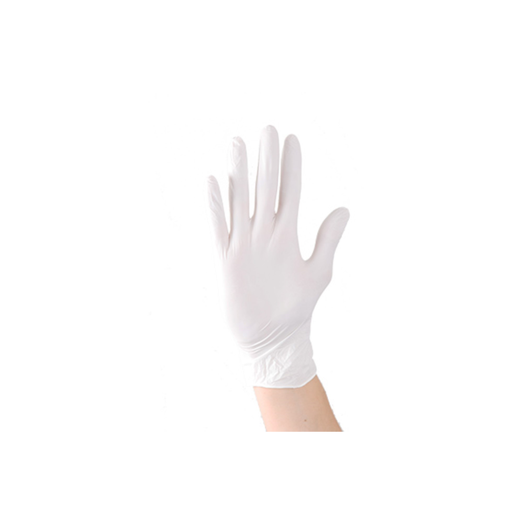 Aurelia Vibrant Chlorinated Examination Latex Gloves, Micro-Textured, Powder-Free, Medium, 100/Box