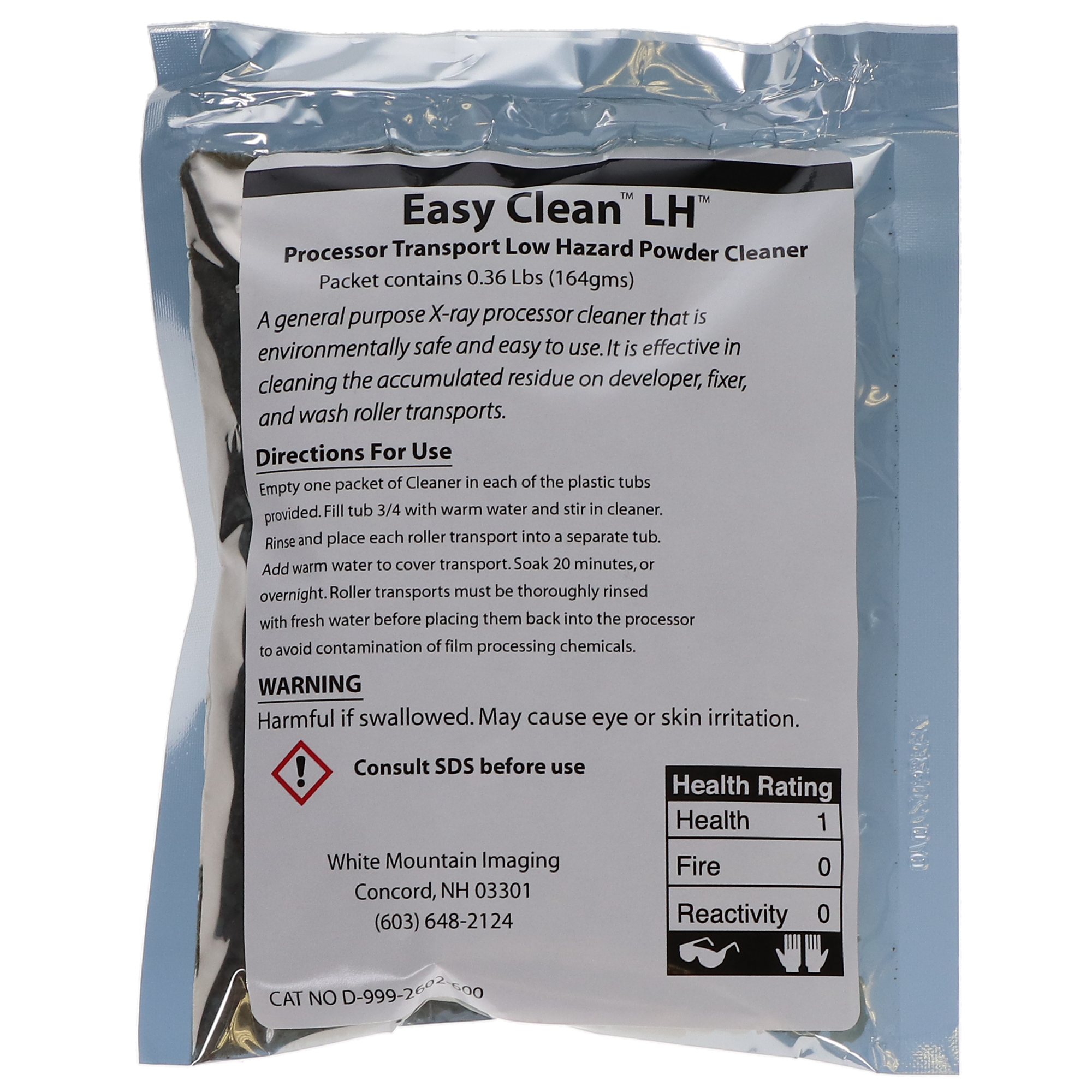 Dent X-Easy Clean Processor Powder, 12/Pk, 9992602602
