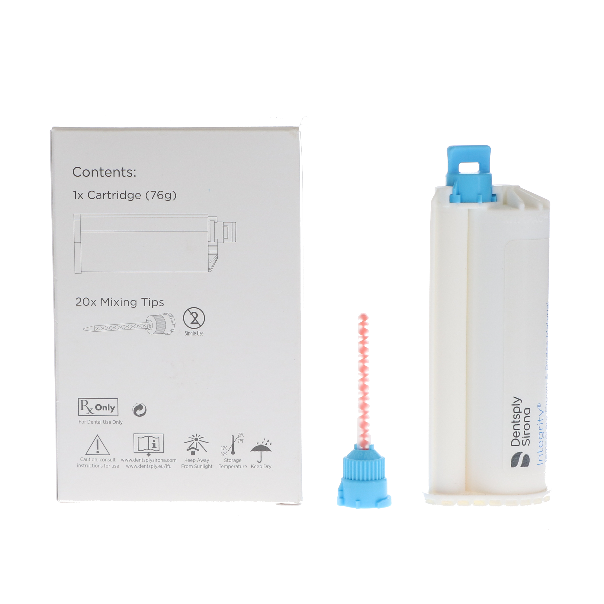 Integrity Temporary C&B Material, Cartridge Refill, 76 g, B1, 1/Pk, 666240