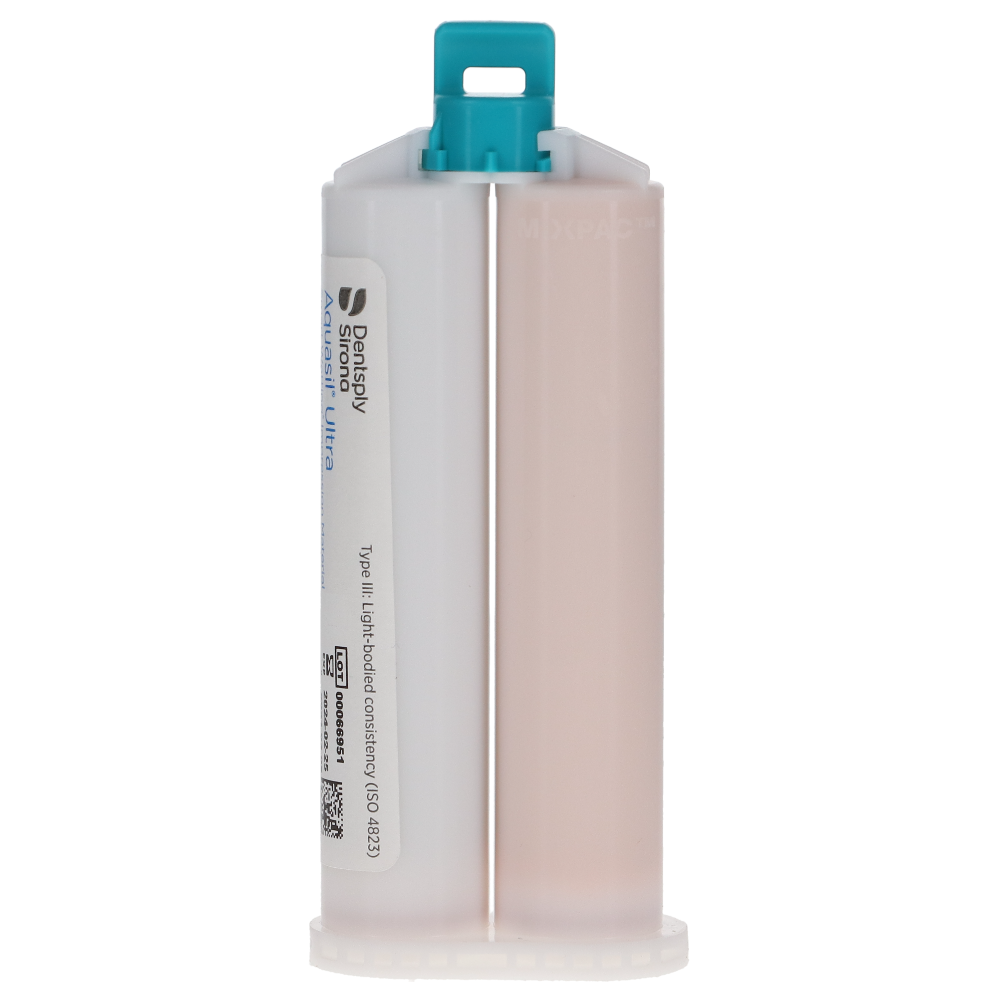 Aquasil Ultra Smart Wetting Impression Material, Cartridge Pack, Xtra Light Body, Regular Set, 50 ml, Mint, Orange, 4/Pk, 678768