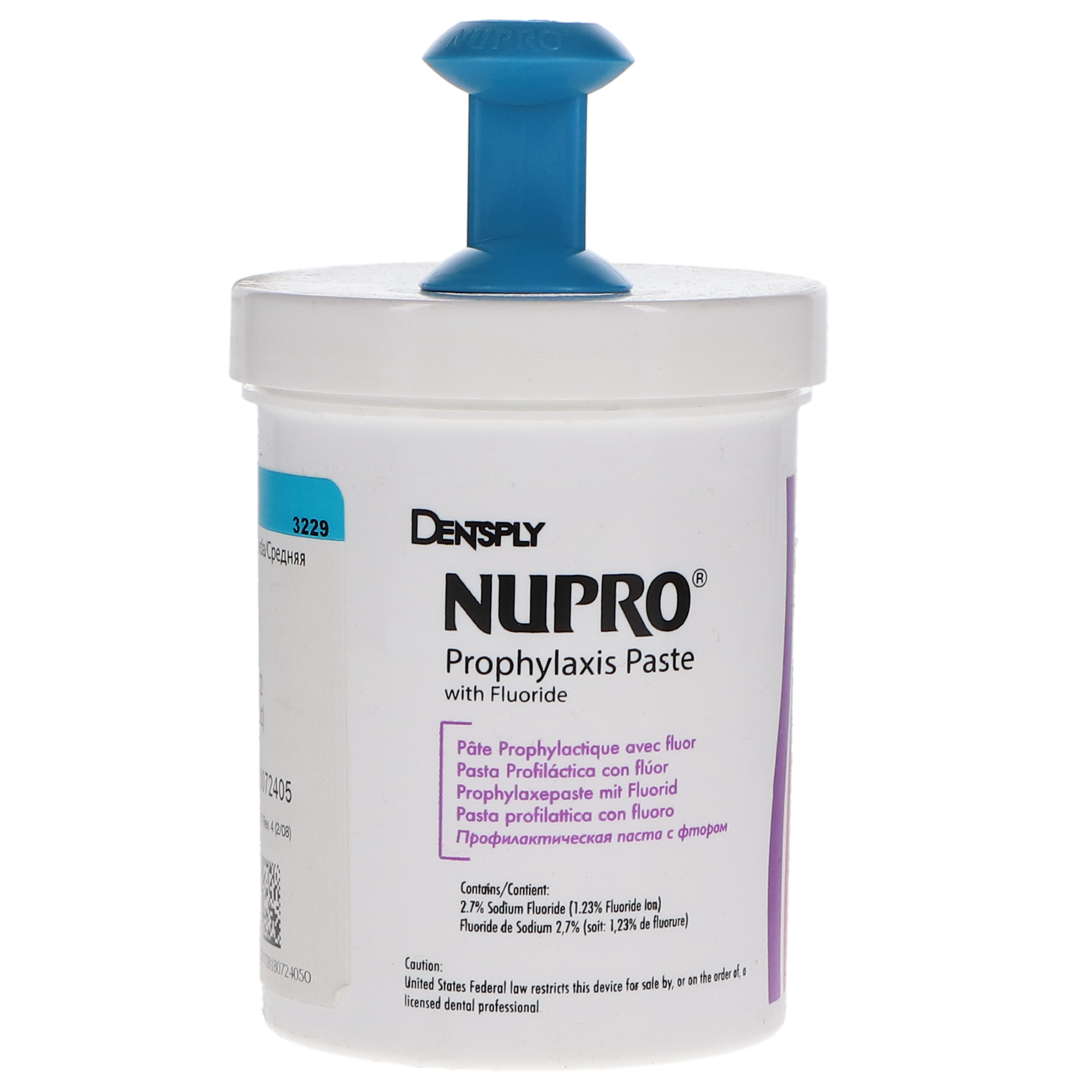 Nupro Extra Care Prophy Paste Jar, 340 g, Medium, Mint, 1/Pk, 801122