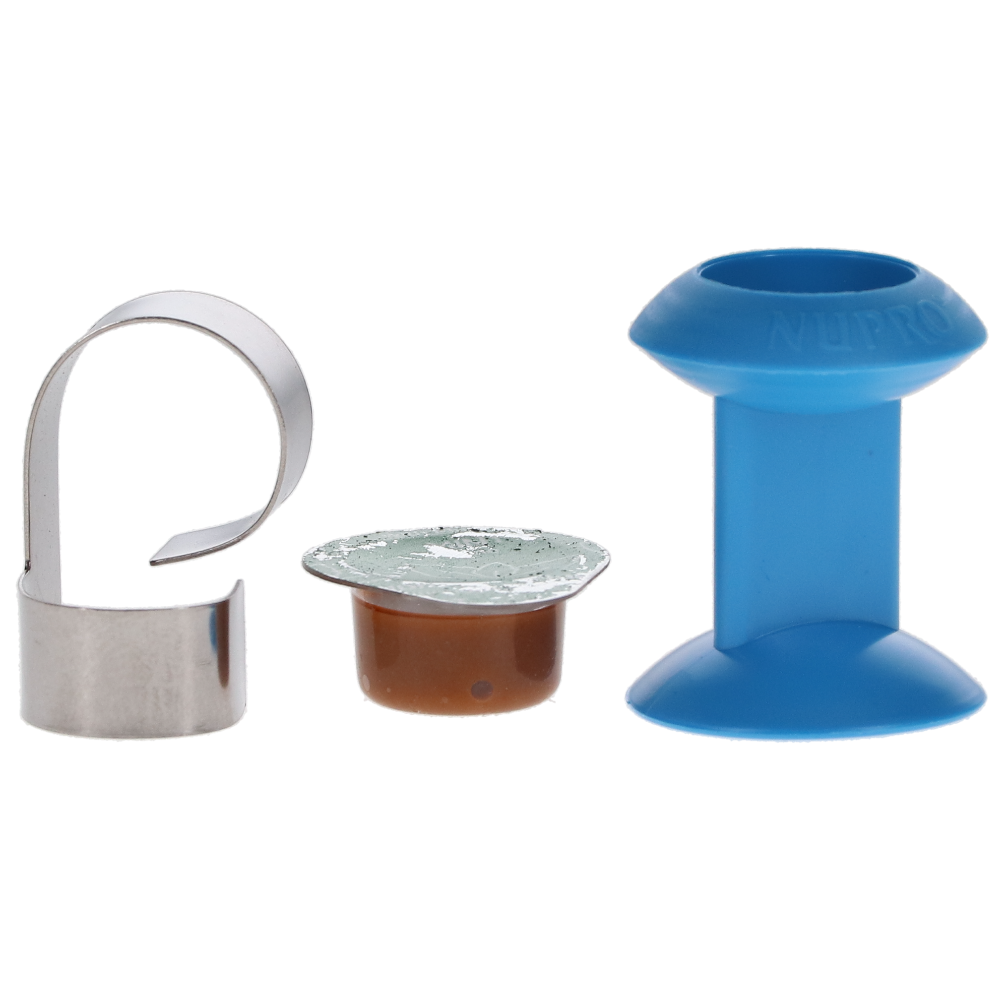 Nupro Extra Care Prophy Paste, Fluoride Cup, Fine, Mint, 200/Box, 801232