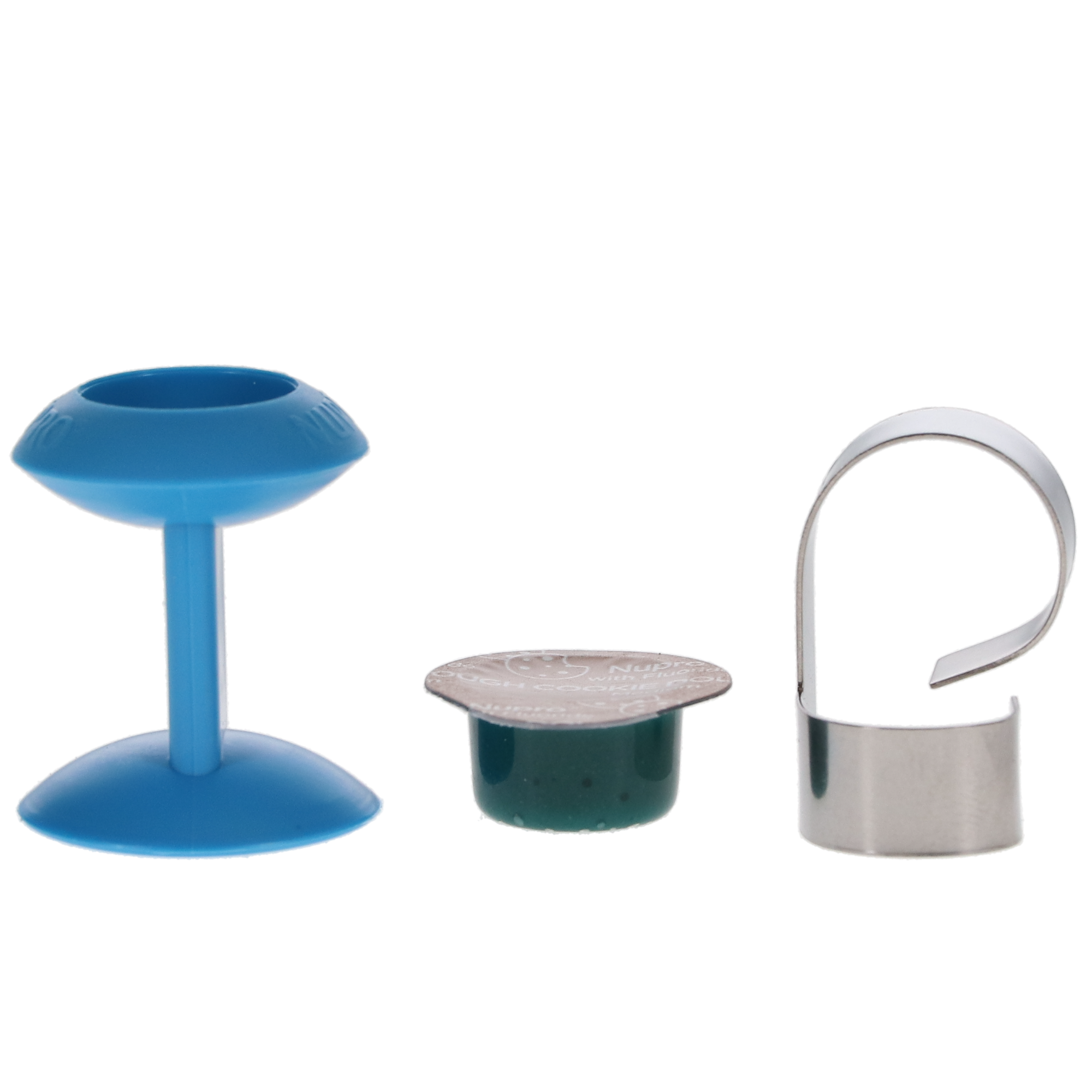 Nupro Extra Care Prophy Paste, Fluoride Cup, Medium, Cookie Dough, 200/Box, 801307